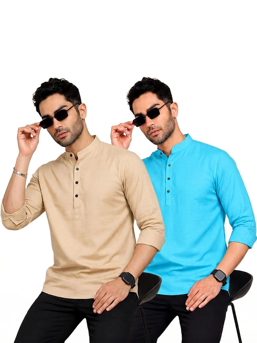 Kavyangle Creation Men Kurta - view 1