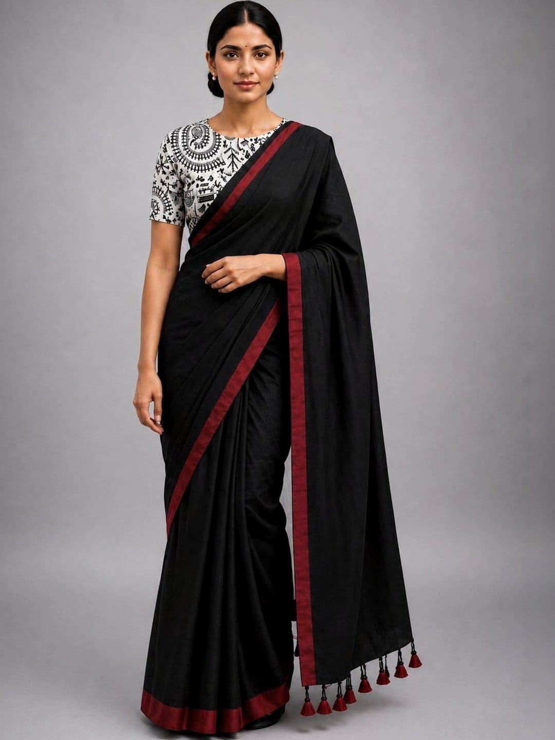 BSC Pure Cotton Saree - view 1