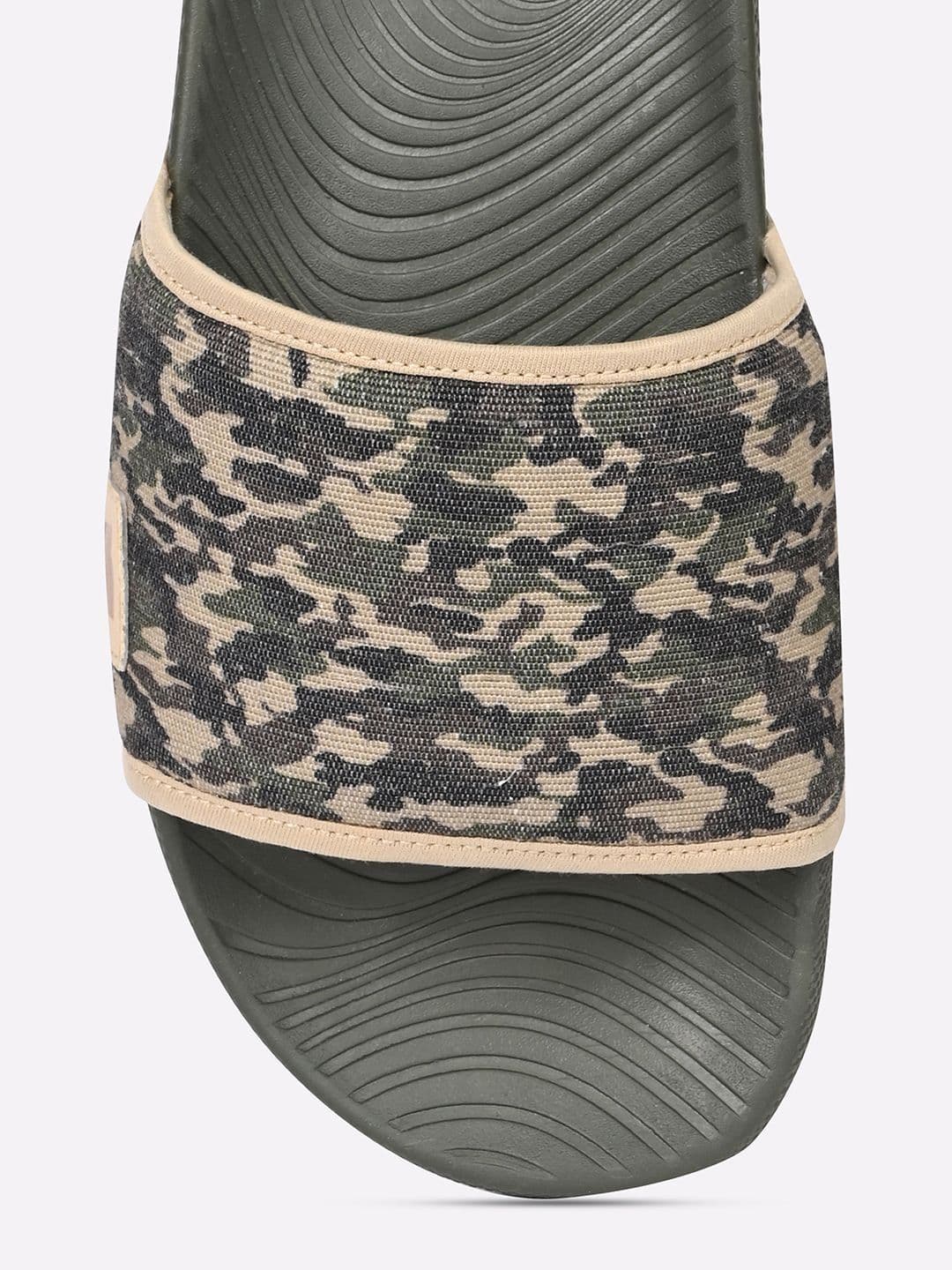GAS Men NeoSplash Olive Beige Slides thumbnail 6