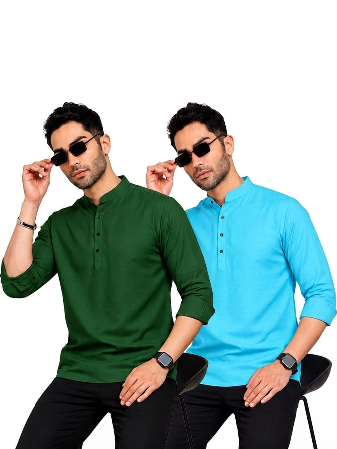 Kavyangle Creation Men Kurta - view 1