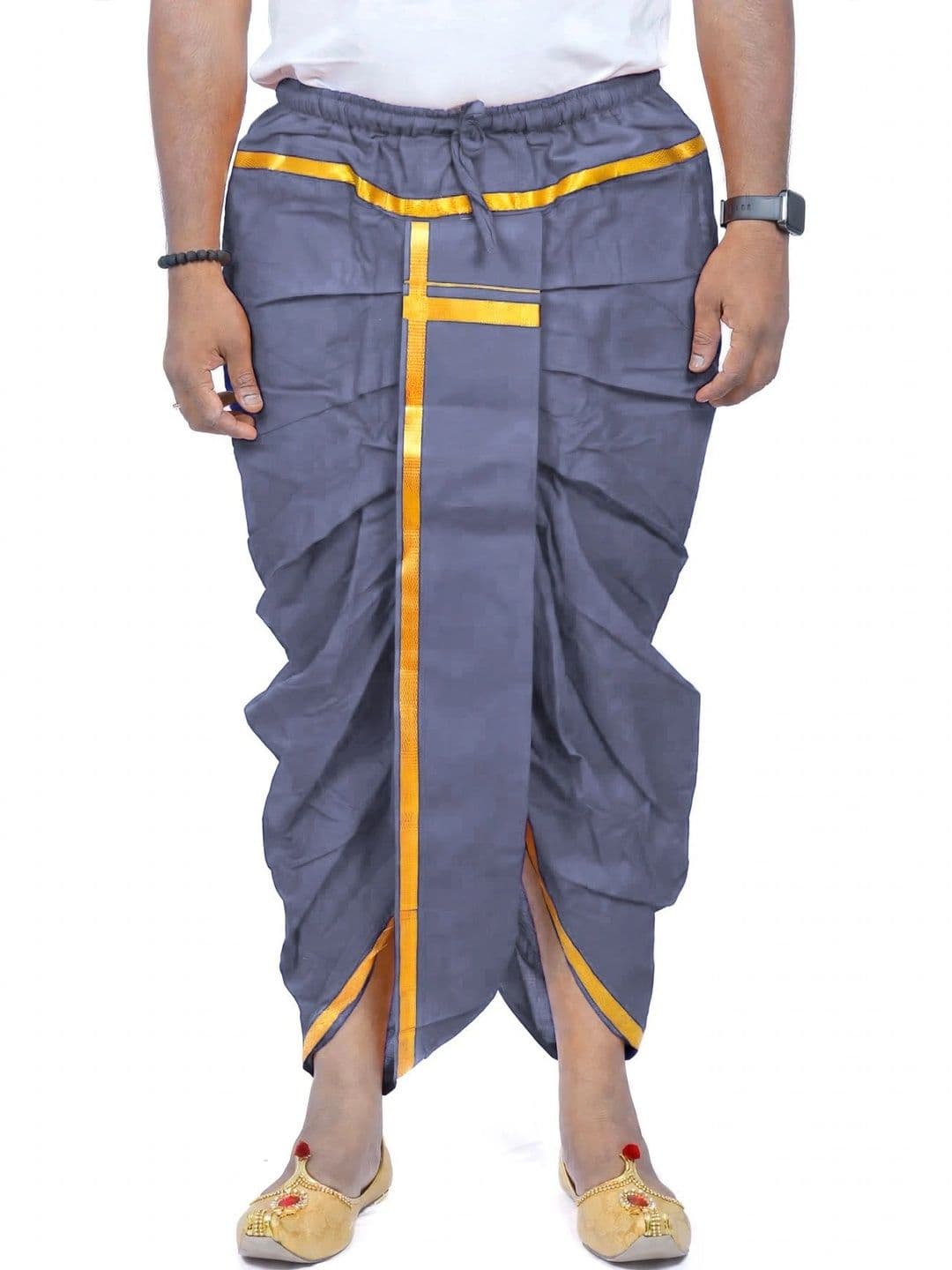 TUNI MANI Men Cotton Dhoti Dhotis thumbnail 5
