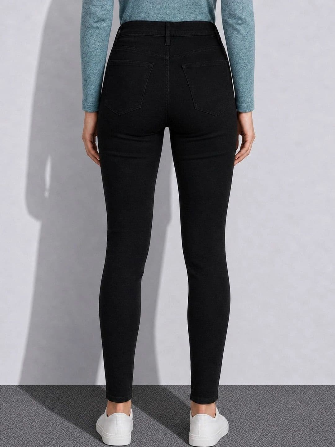 The Roadster Lifestyle Co Women No Fade Clean Look Skinny Fit Jeans thumbnail 2