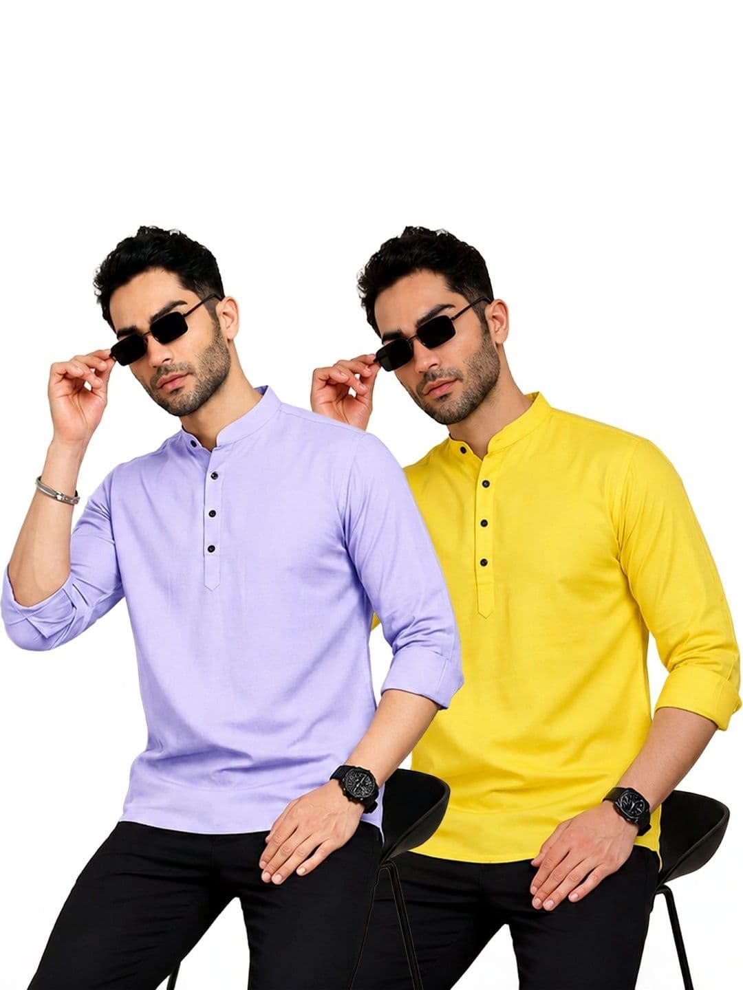Kavyangle Creation Men Kurta - view 1