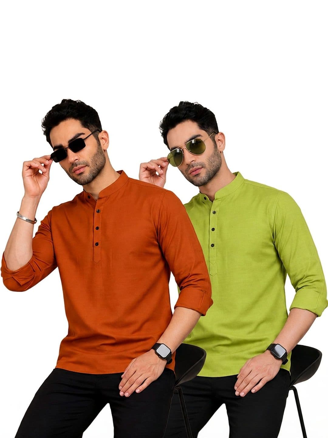 Kavyangle Creation Men Kurta - view 1