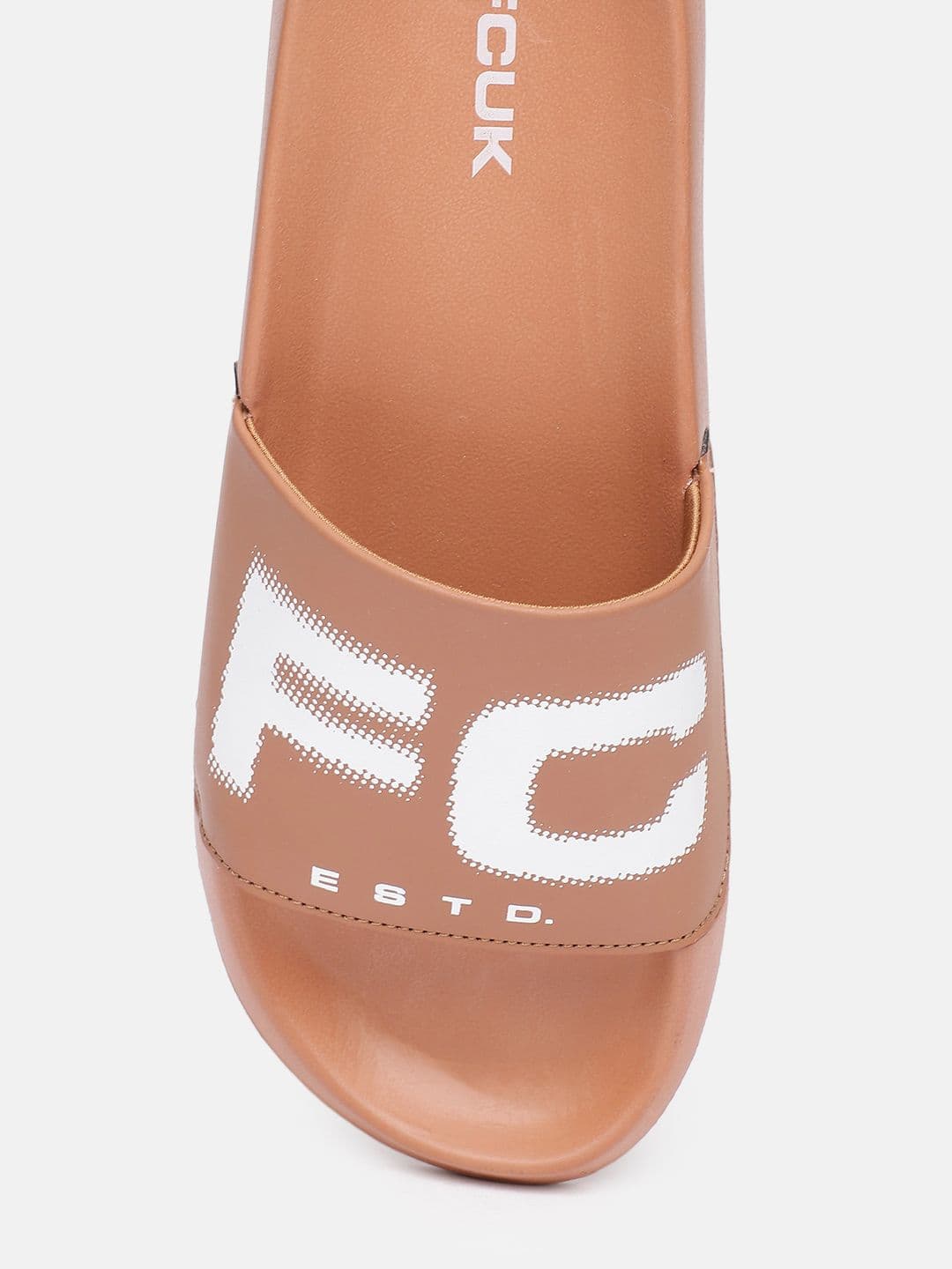 FCUK Men Brand Logo Printed Sliders thumbnail 5