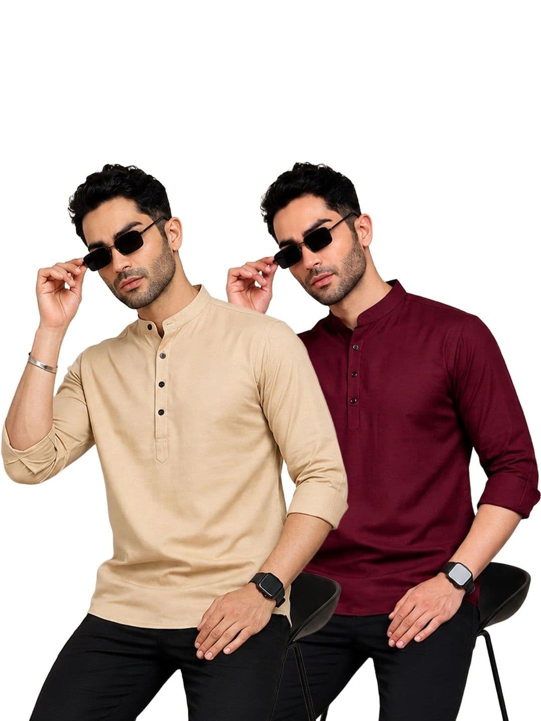 Kavyangle Creation Men Kurta - view 1