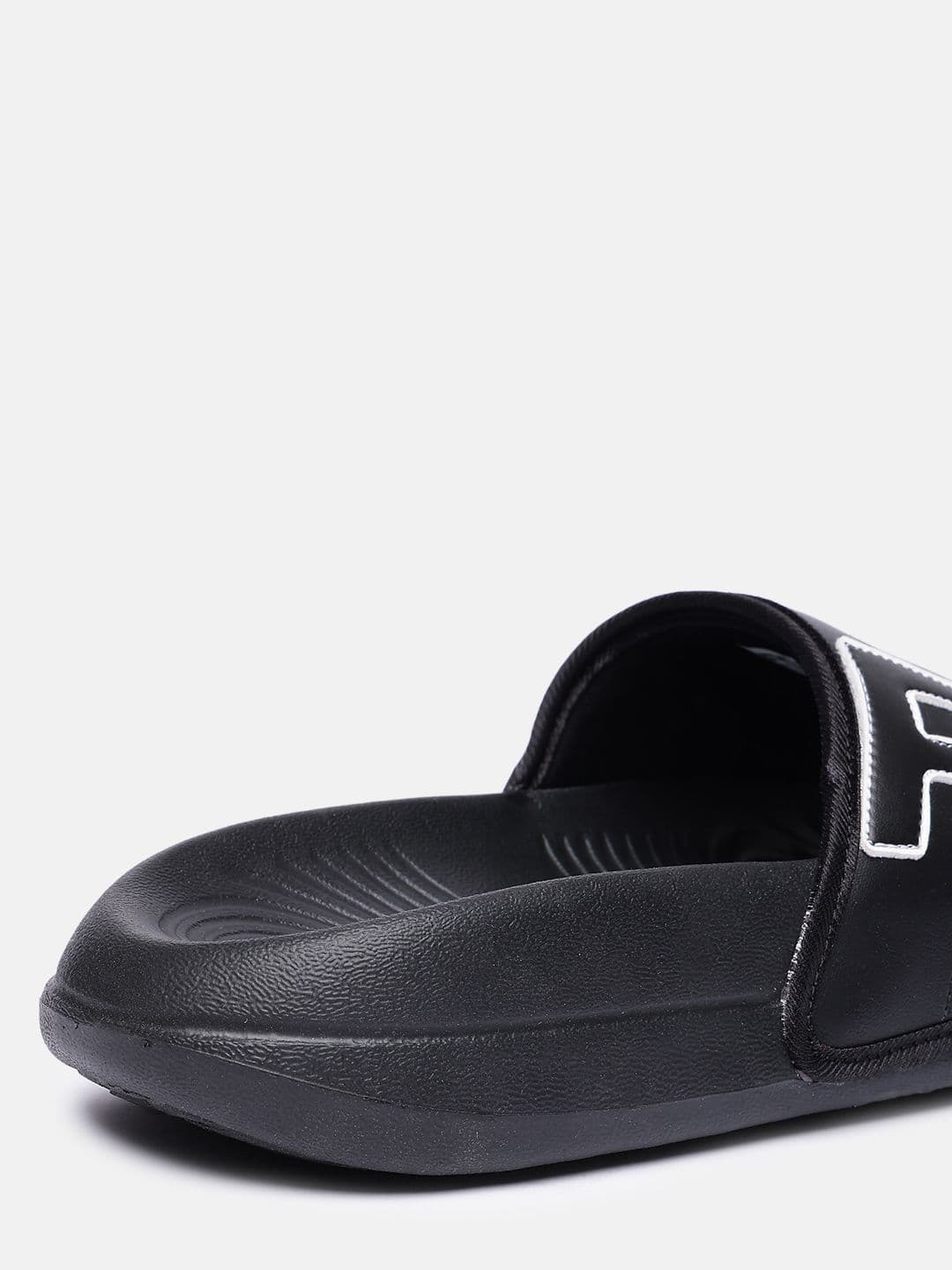 FCUK Men Brand Logo Printed Textured Sliders thumbnail 7