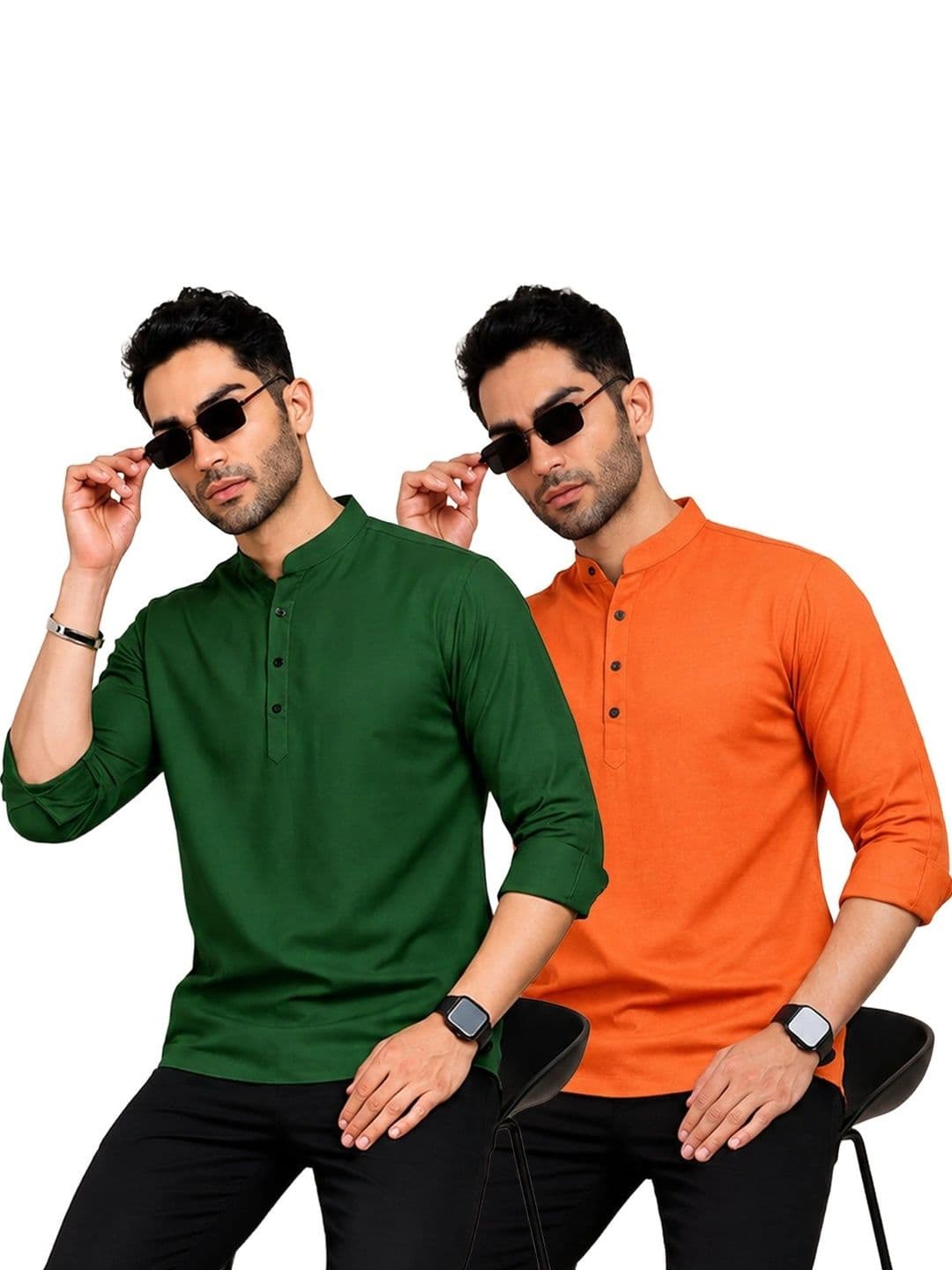 Kavyangle Creation Men Kurta - view 1