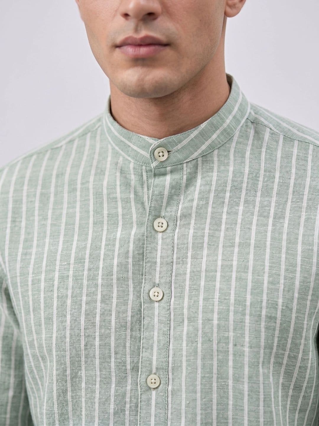 MAAHI FABS Men Striped Kurta thumbnail 2