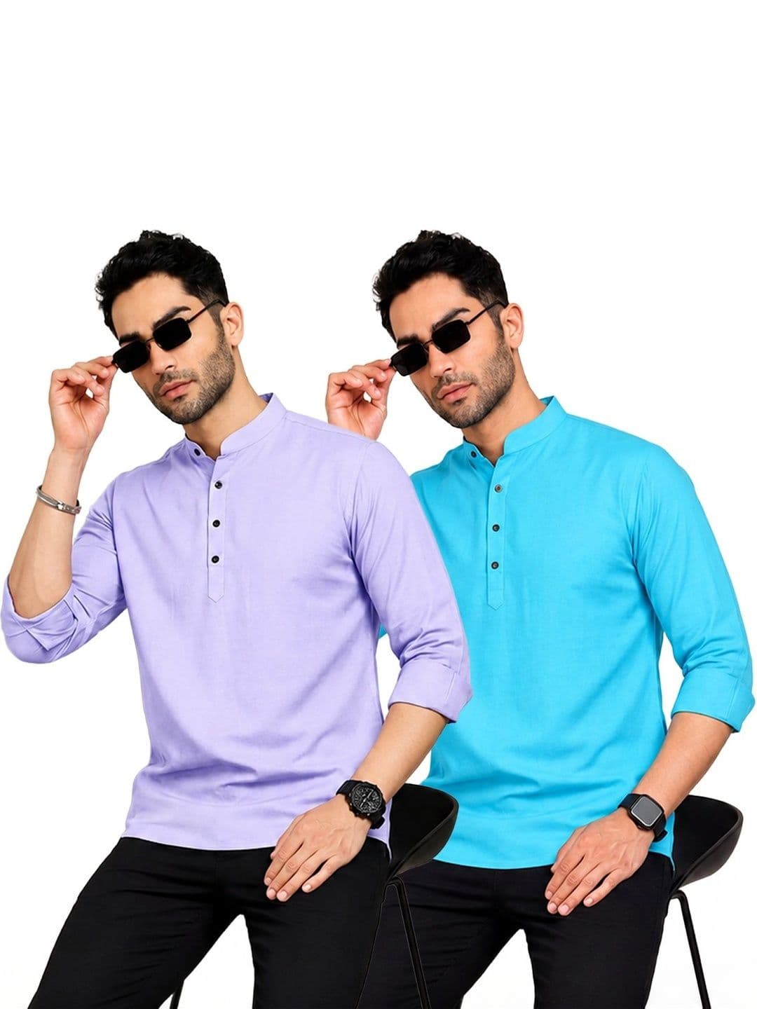 Kavyangle Creation Men Kurta - view 1