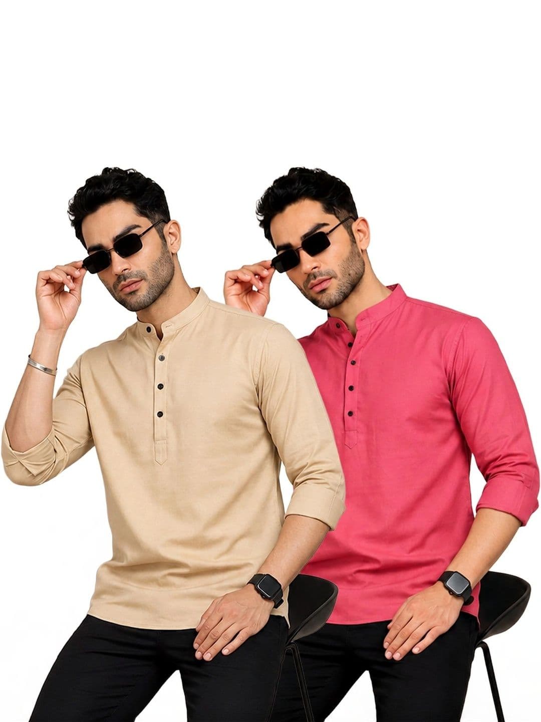 Kavyangle Creation Men Kurta - view 1
