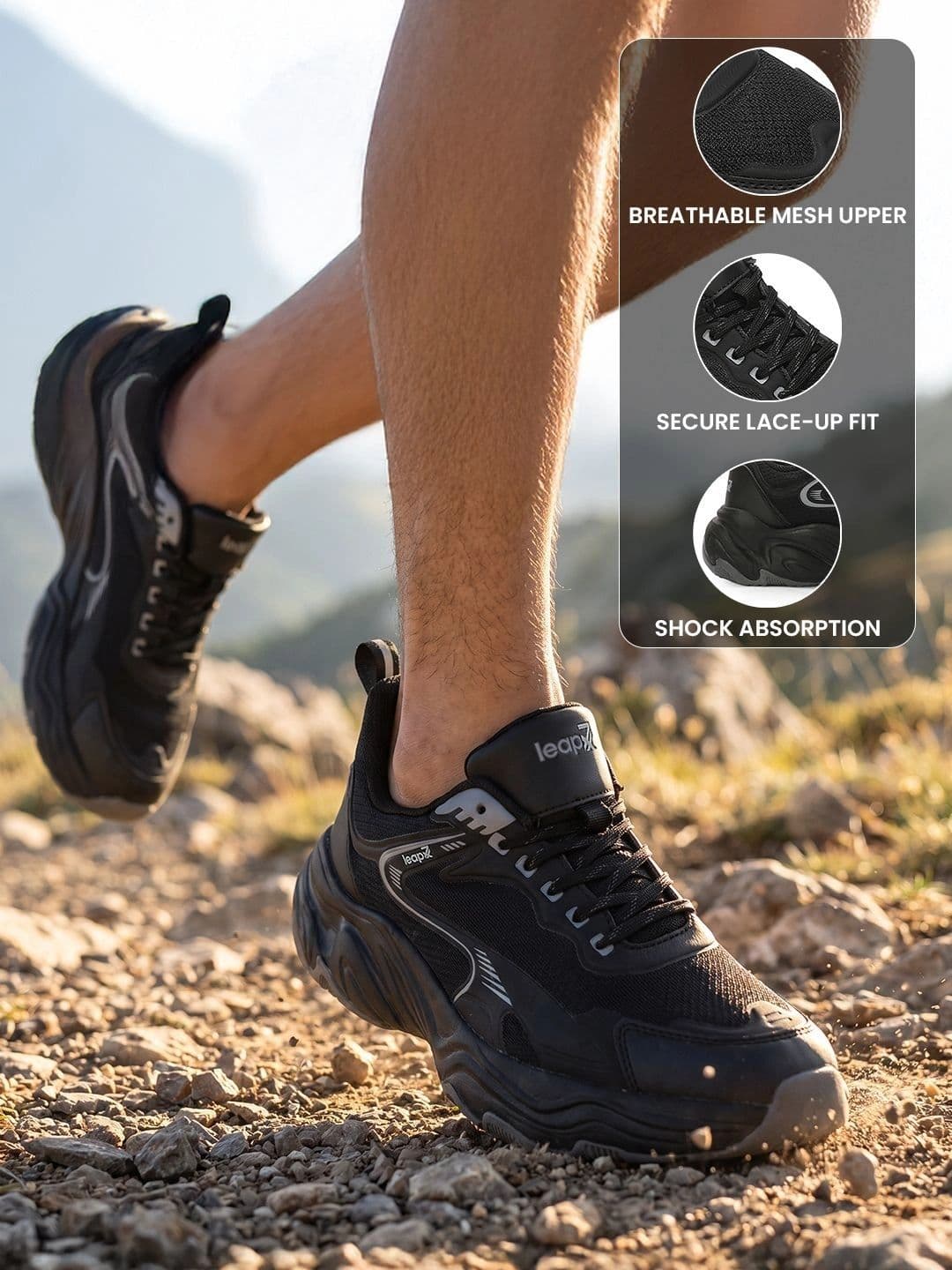 Liberty Men Running Non-Marking Shoes thumbnail 2