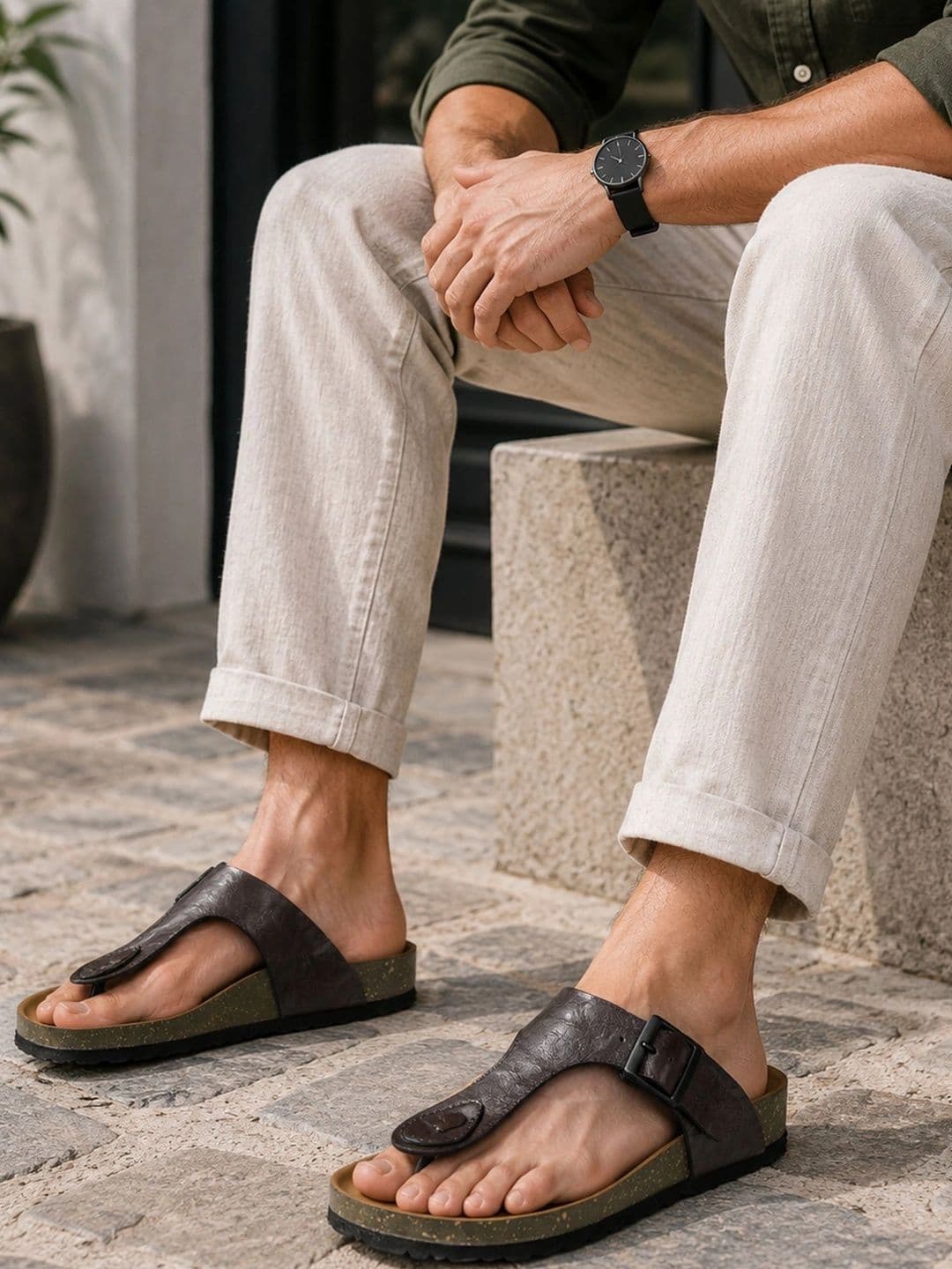 Roadster Men Thong Flip-Flops thumbnail 2