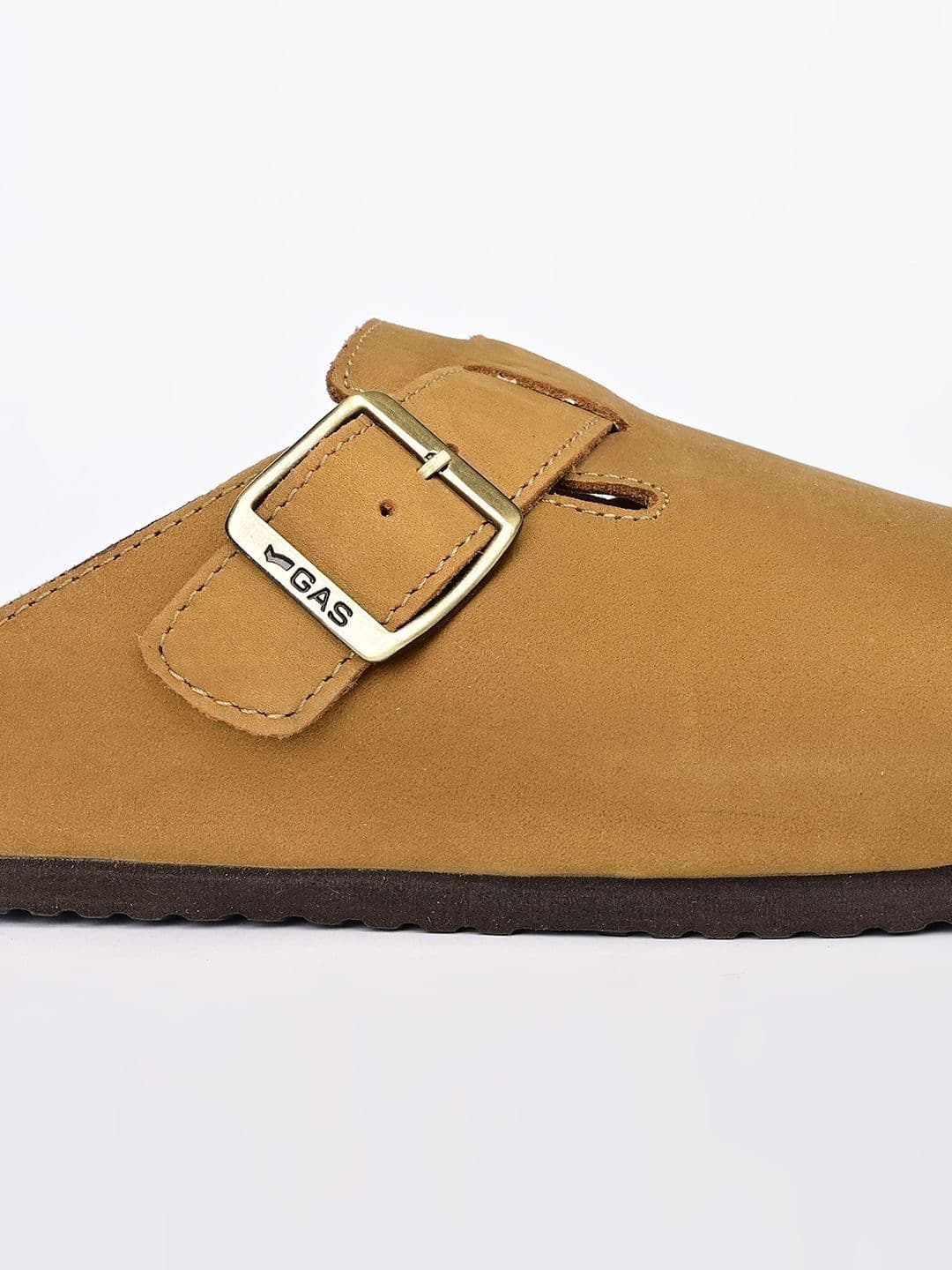 GAS Men Brown Tan Grintoso Sandals thumbnail 2