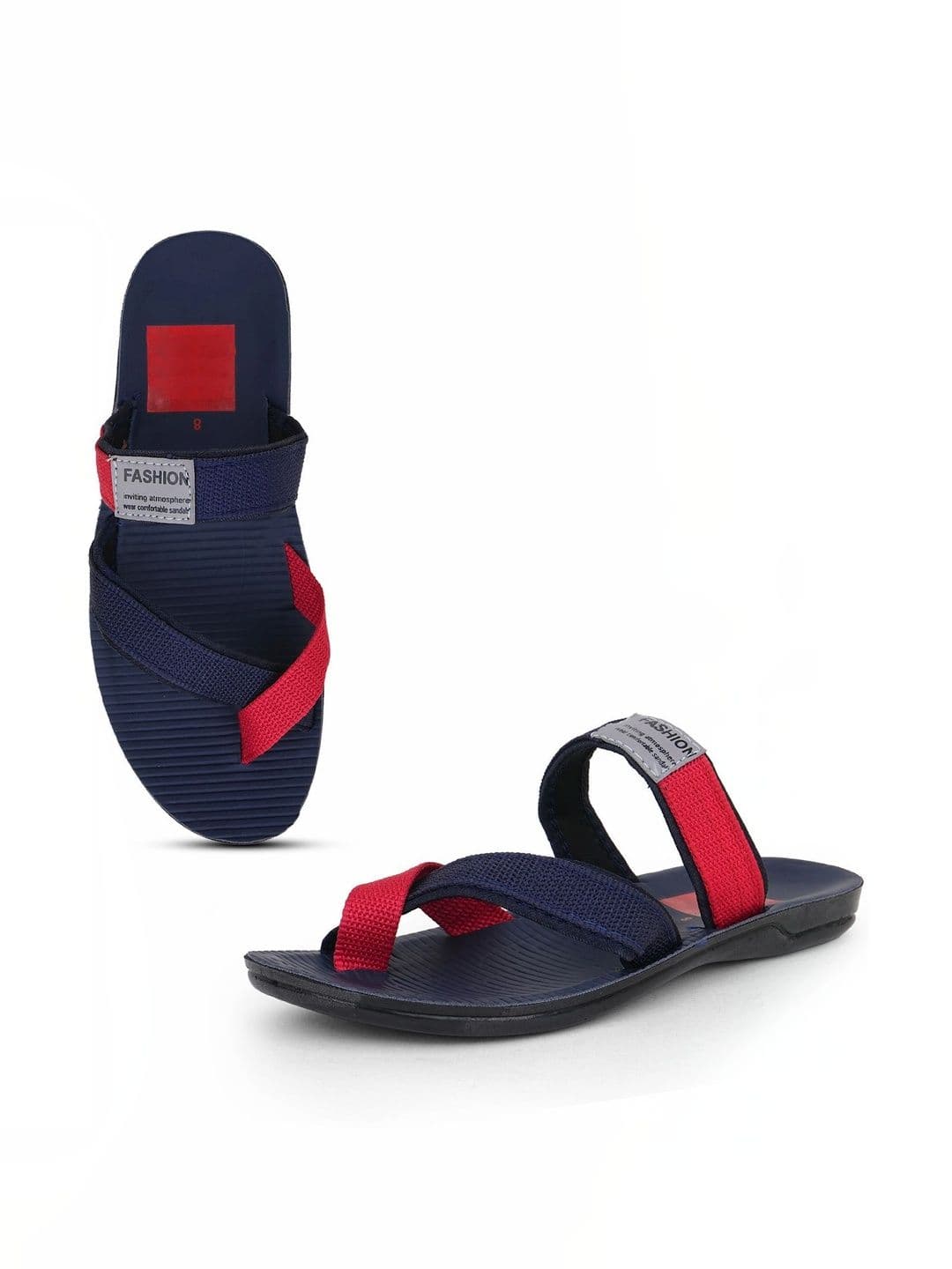 Kapani Fashion Men Colourblocked Croslite Thong Flip-Flops thumbnail 3