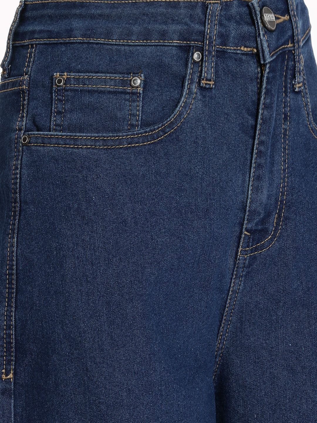 Mast & Harbour Women Wide Leg Fit Stretchable Jeans thumbnail 5