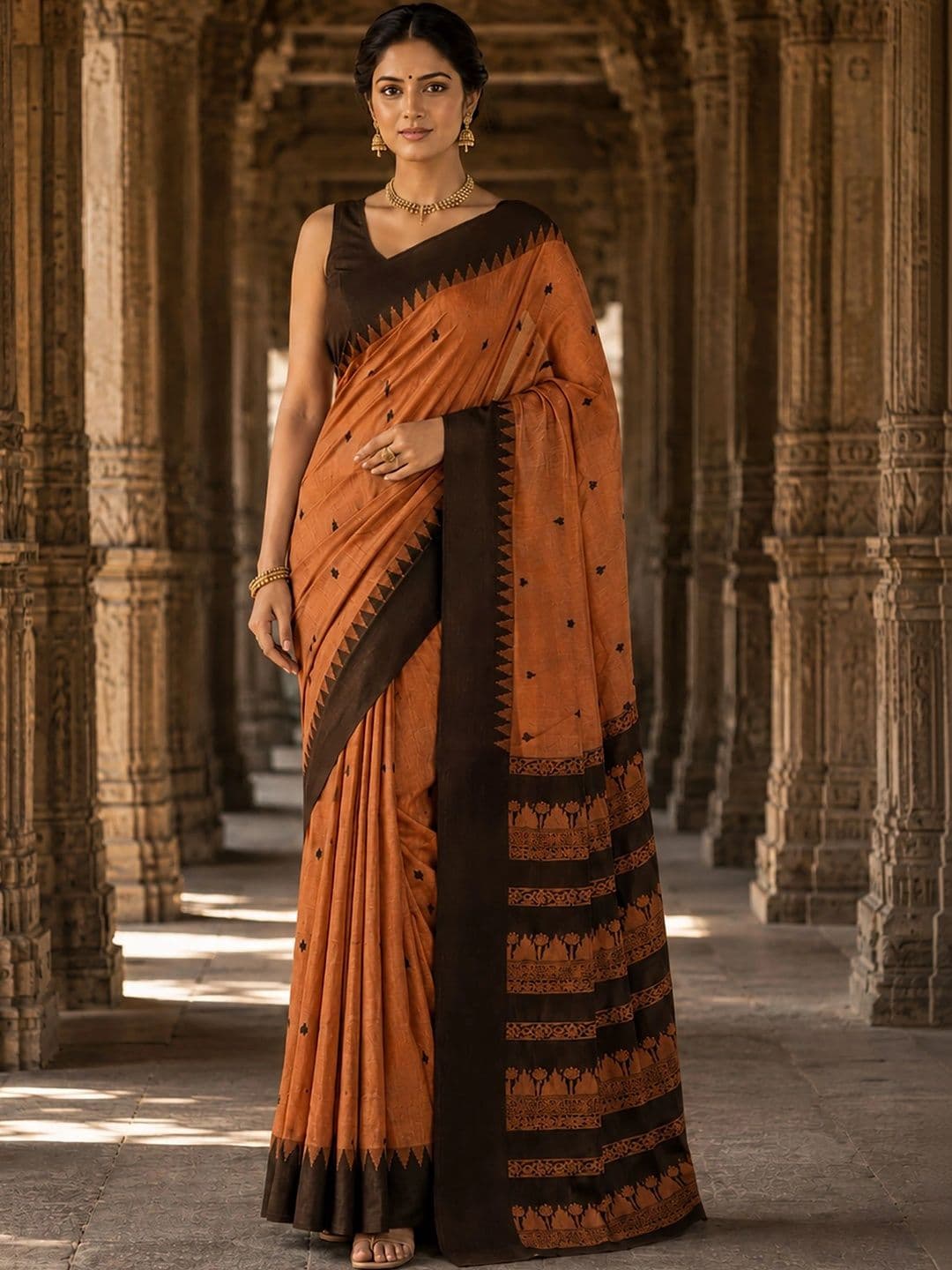 bigben textile Woven Design Designer Kanjeevaram Saree thumbnail 6