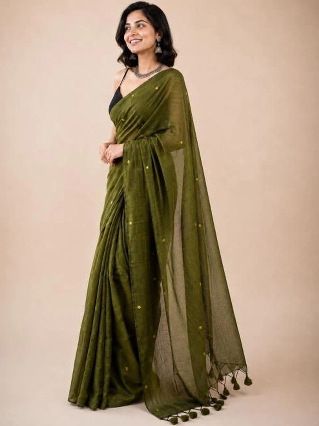 SHYAMALI BOUTIQUE Pure Cotton Saree thumbnail 3
