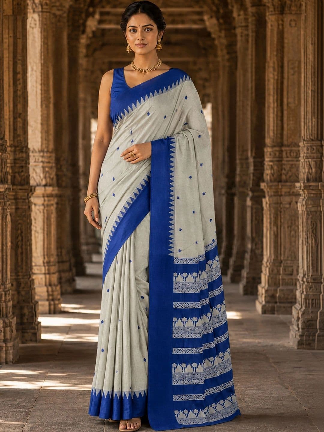 bigben textile Woven Design Designer Kanjeevaram Saree thumbnail 6