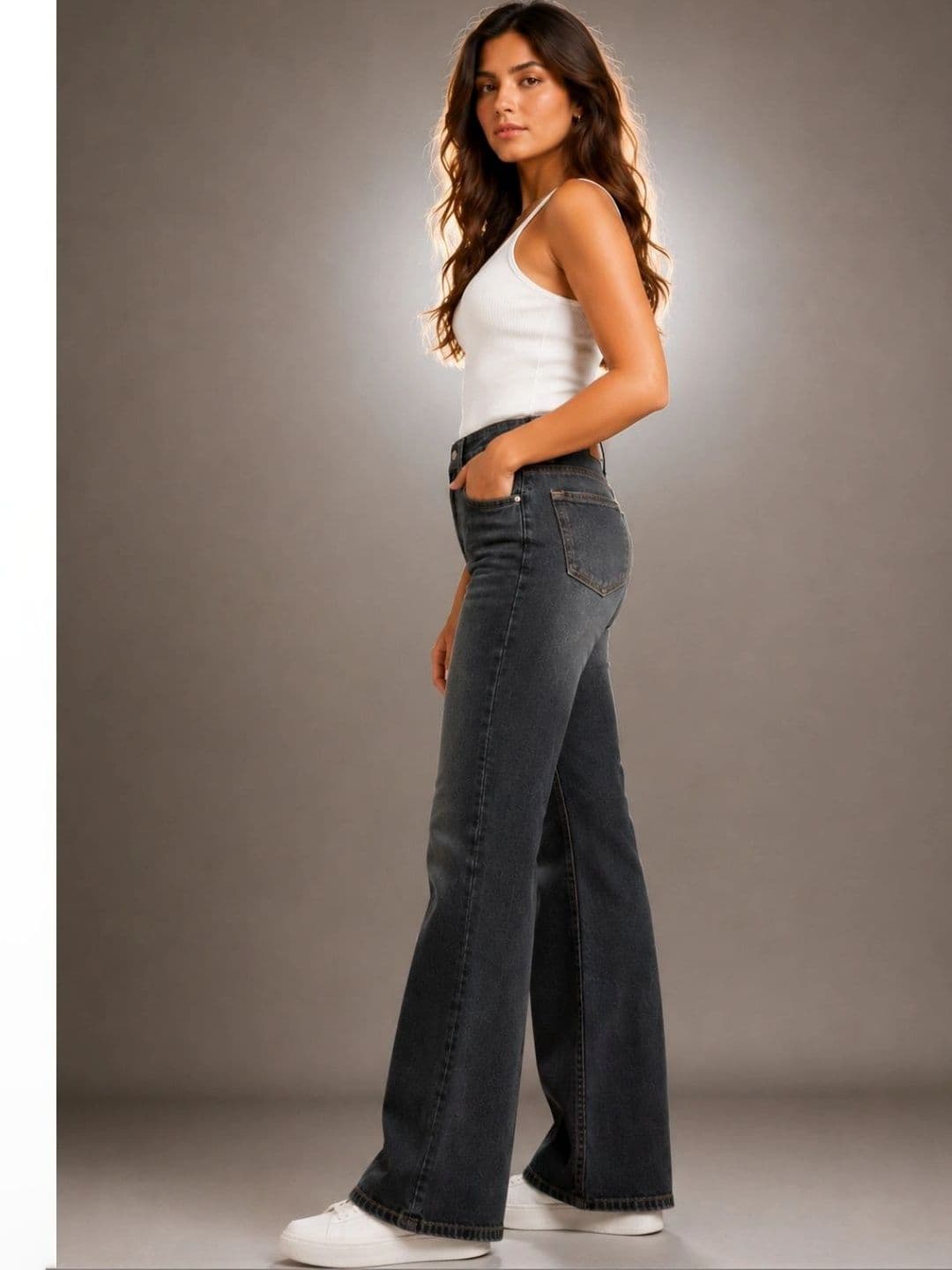 MUMS STITCH Women Bootcut High-Rise Jeans thumbnail 4