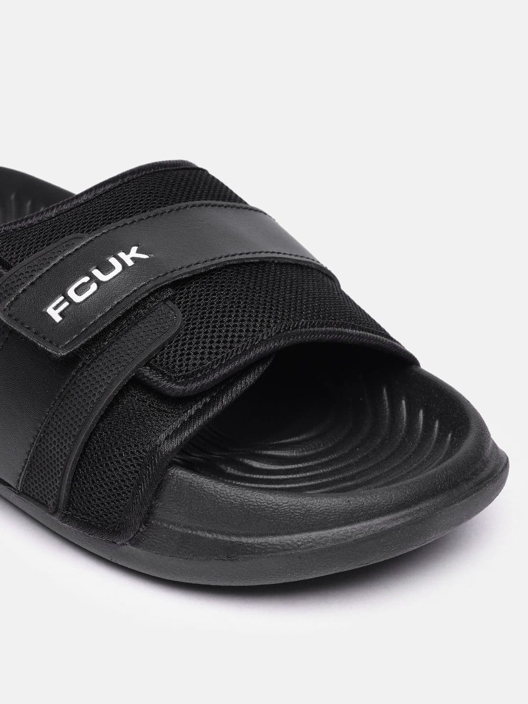 FCUK Men Textured Sliders thumbnail 4