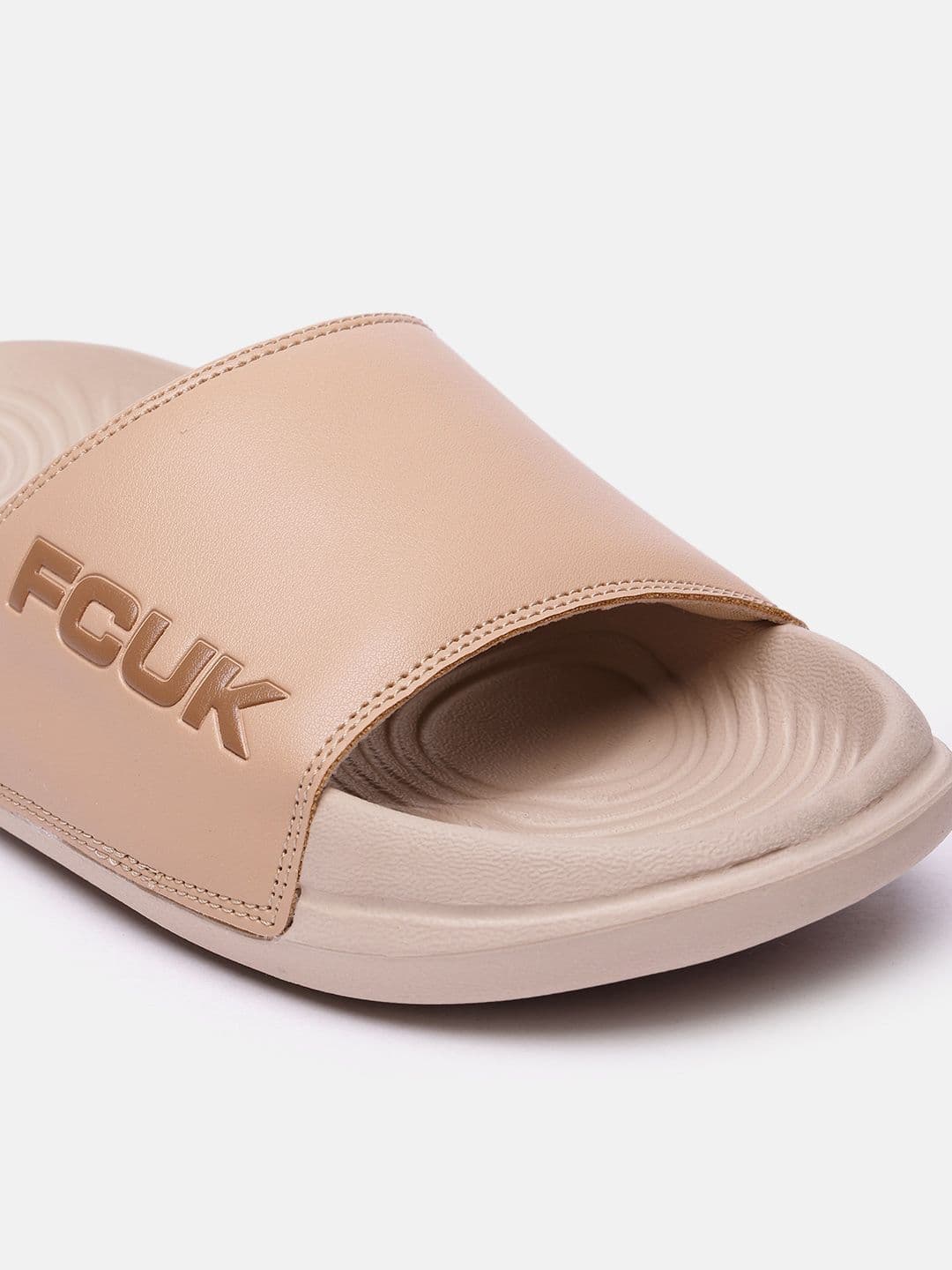 FCUK Men Textured Sliders thumbnail 6