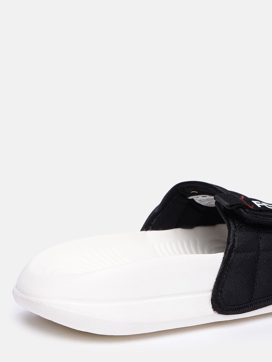 FCUK Men Brand Logo Printed Textured Sliders thumbnail 4
