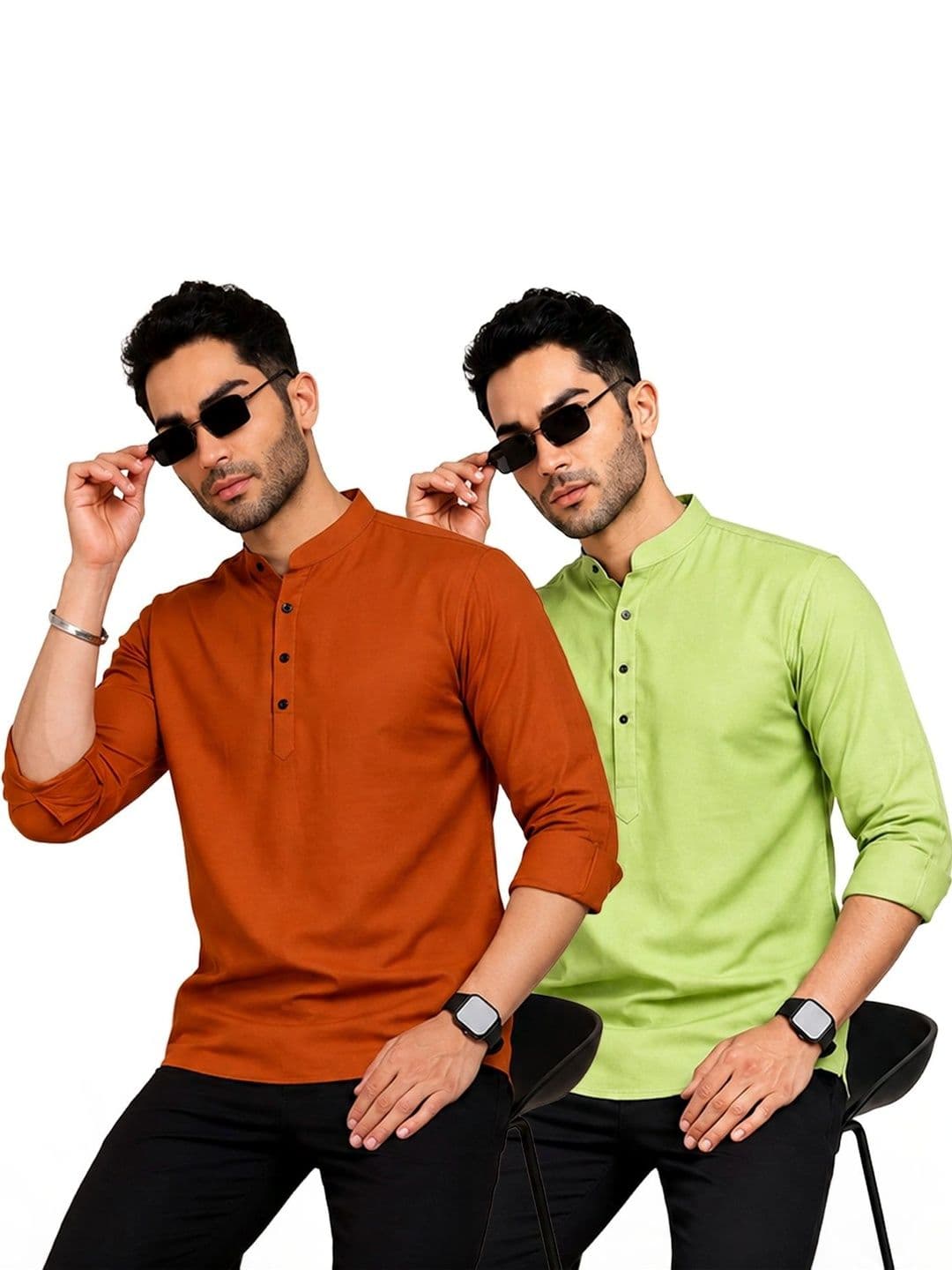 Kavyangle Creation Men Kurta - view 1