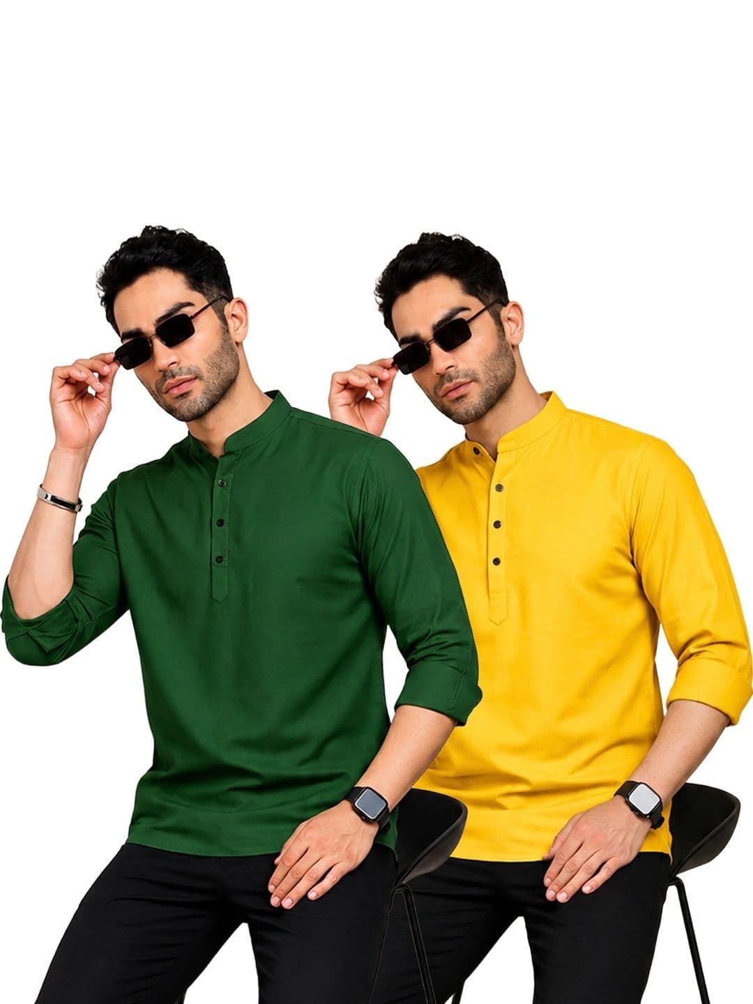 Kavyangle Creation Men Kurta - view 1