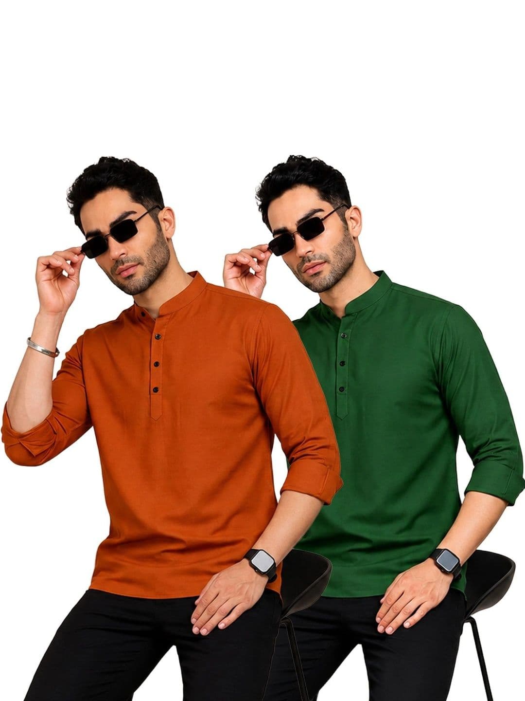 Kavyangle Creation Men Kurta - view 1