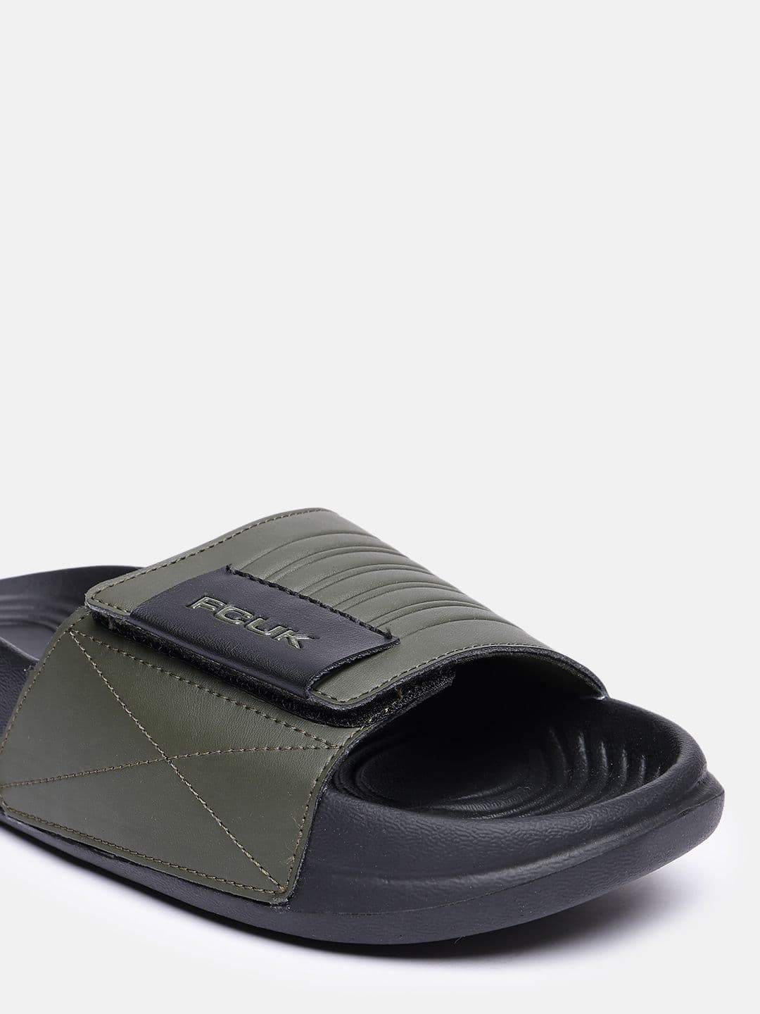 FCUK Men Colourblocked Sliders thumbnail 2