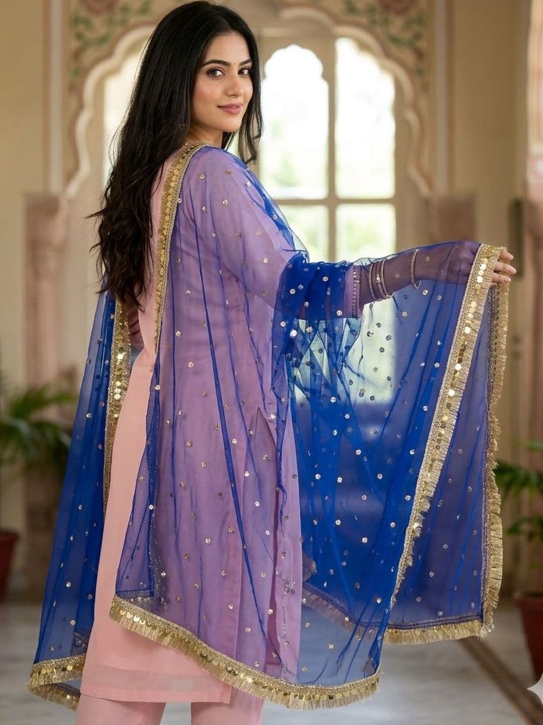 Navti Creations Dupatta with Sequinned thumbnail 7
