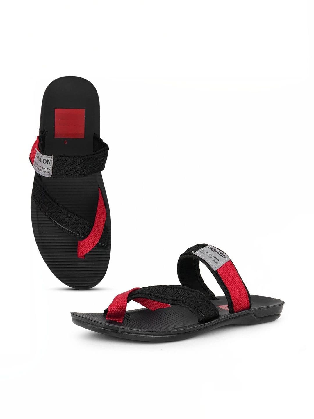 Kapani Fashion Men Colourblocked Croslite Thong Flip-Flops thumbnail 4