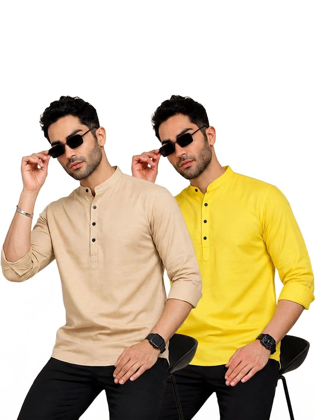 Kavyangle Creation Men Kurta - view 1