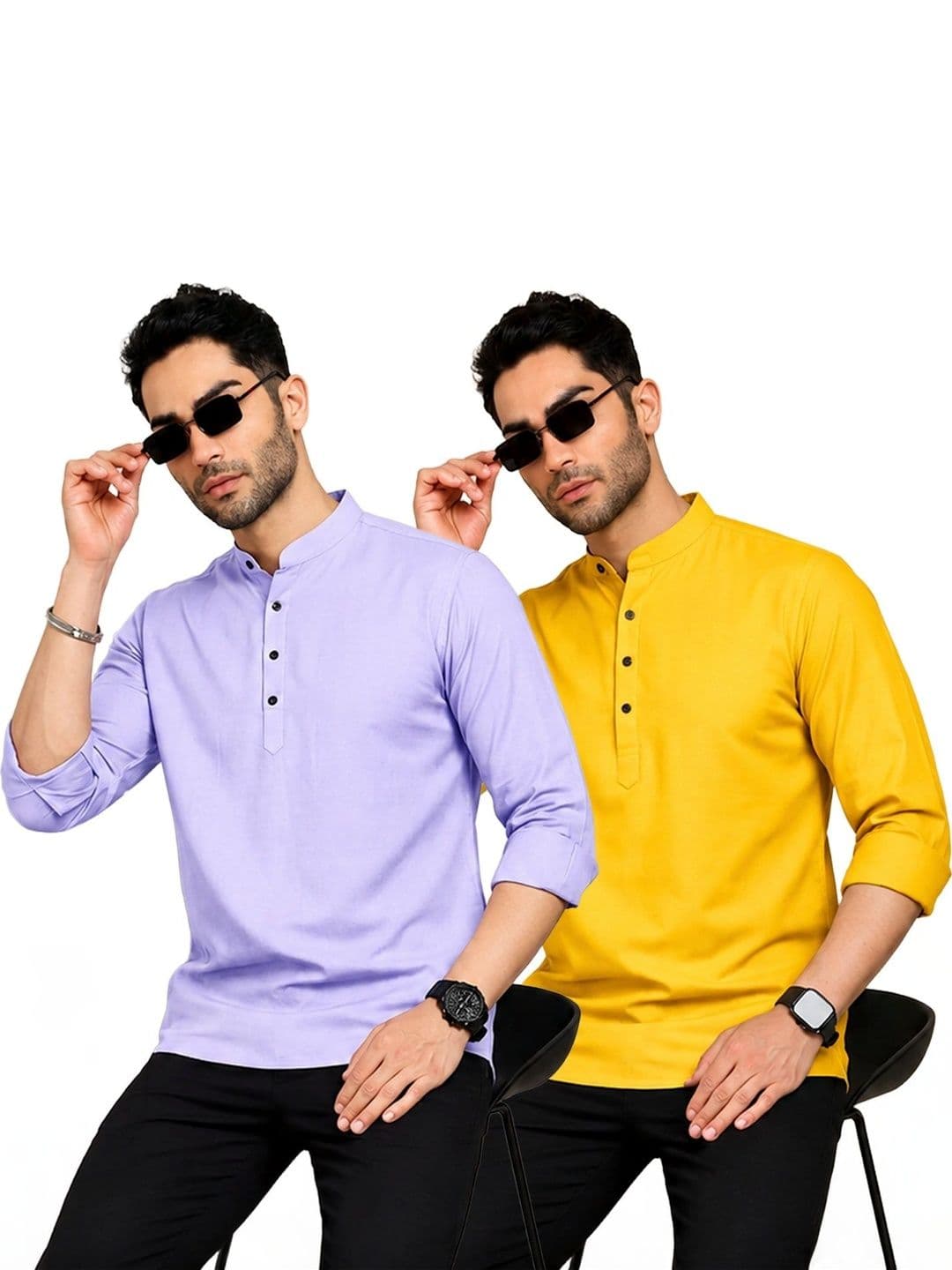 Kavyangle Creation Men Kurta - view 1