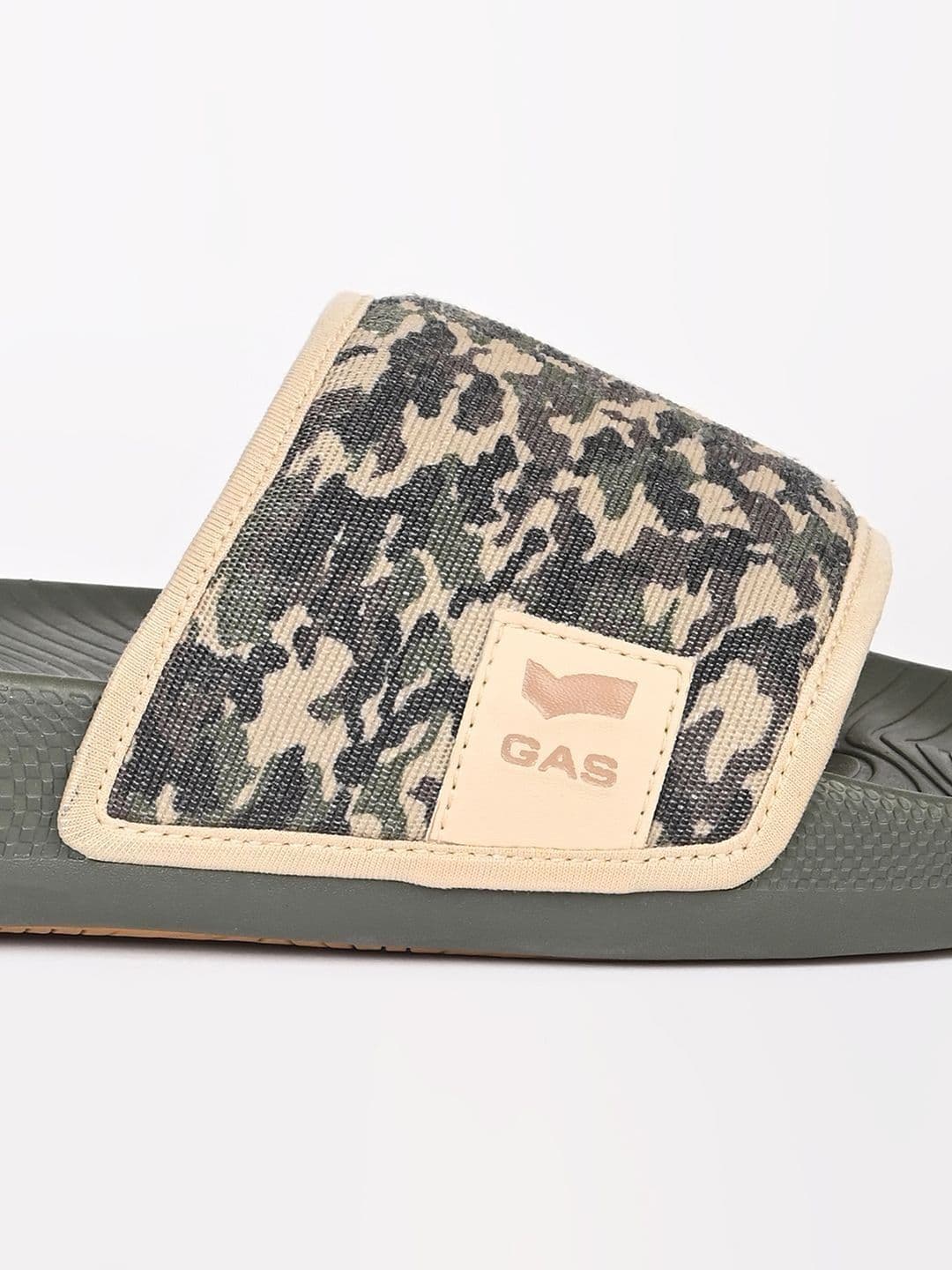 GAS Men NeoSplash Olive Beige Slides thumbnail 4