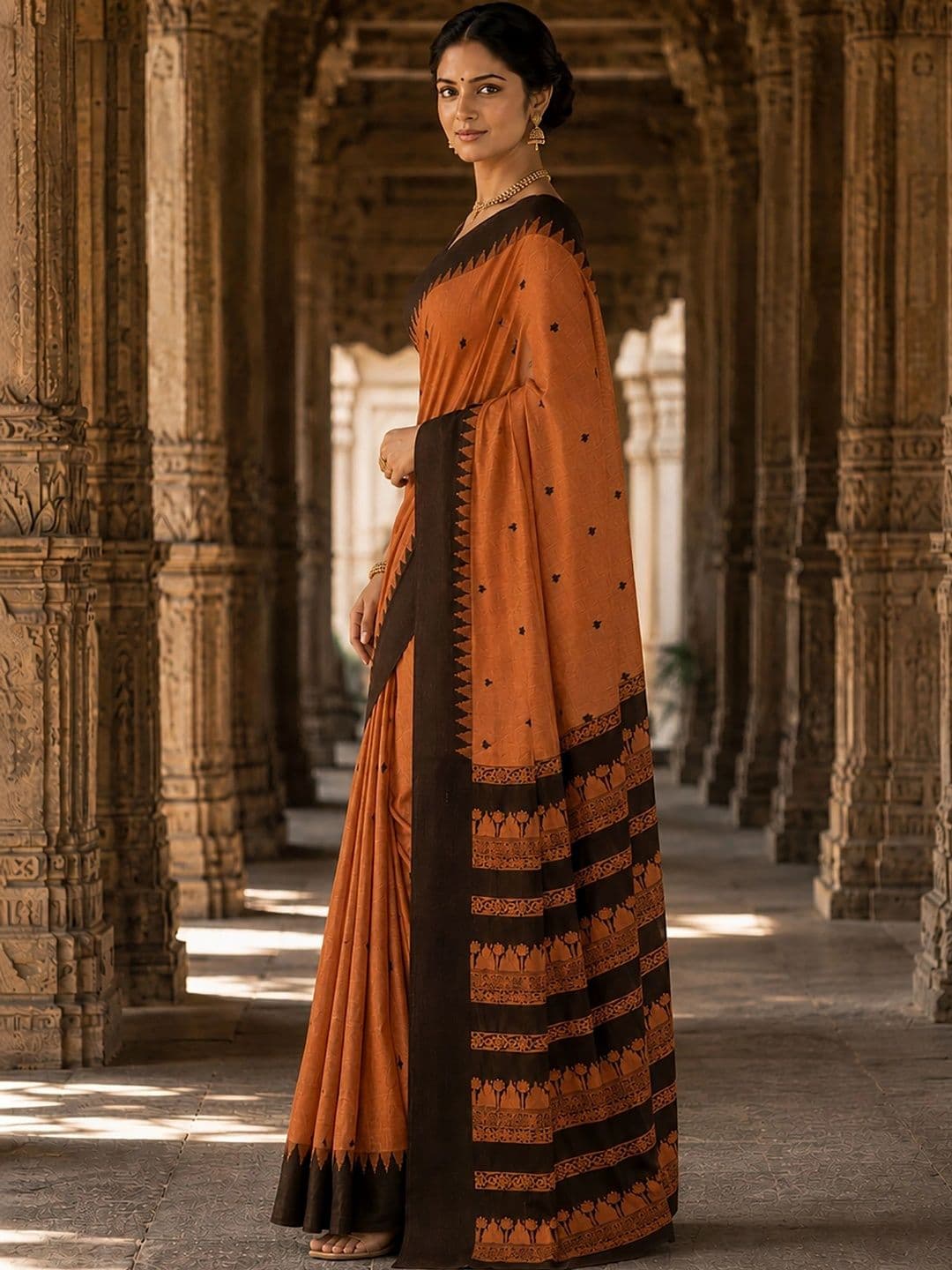 bigben textile Woven Design Designer Kanjeevaram Saree thumbnail 3