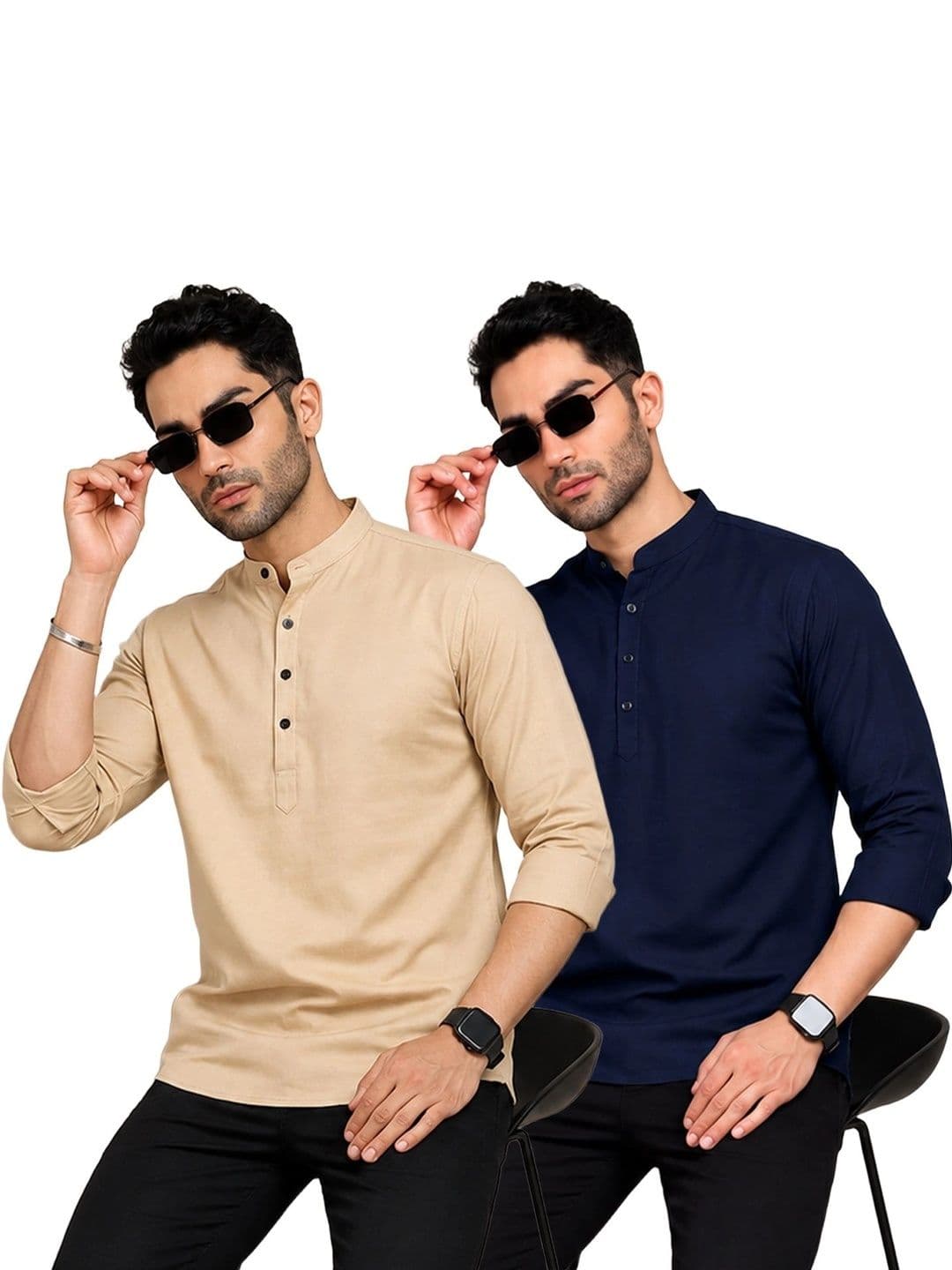 Kavyangle Creation Men Kurta - view 1