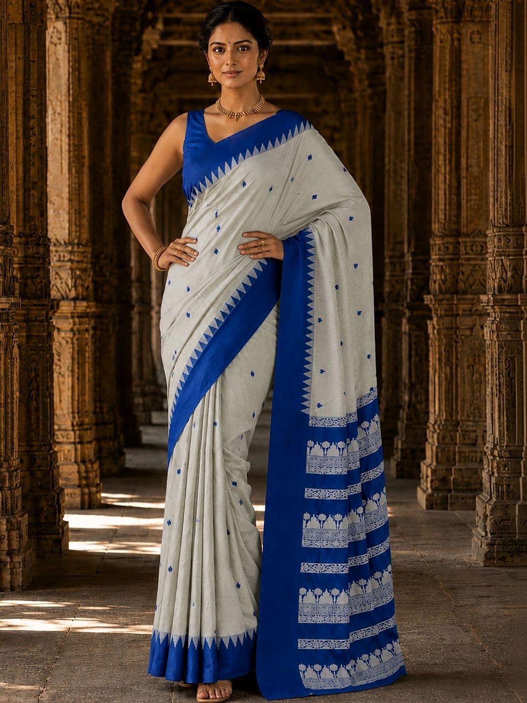 bigben textile Woven Design Designer Kanjeevaram Saree thumbnail 4