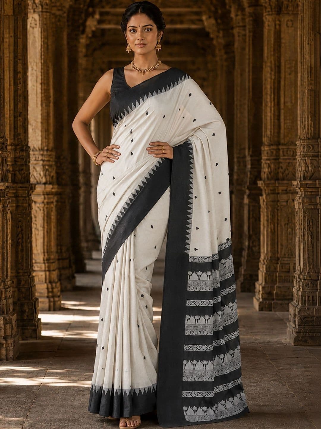 bigben textile Woven Design Designer Kanjeevaram Saree thumbnail 6