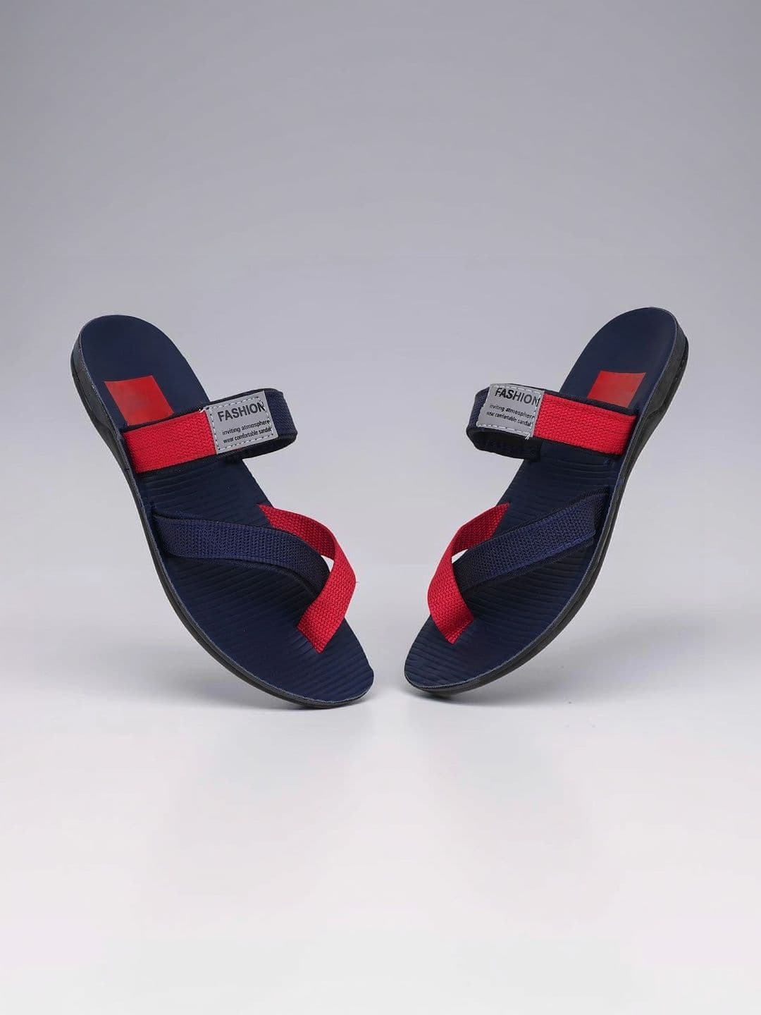 Kapani Fashion Men Colourblocked Croslite Thong Flip-Flops - view 1