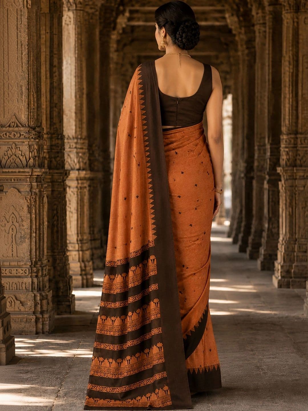 bigben textile Woven Design Designer Kanjeevaram Saree thumbnail 5