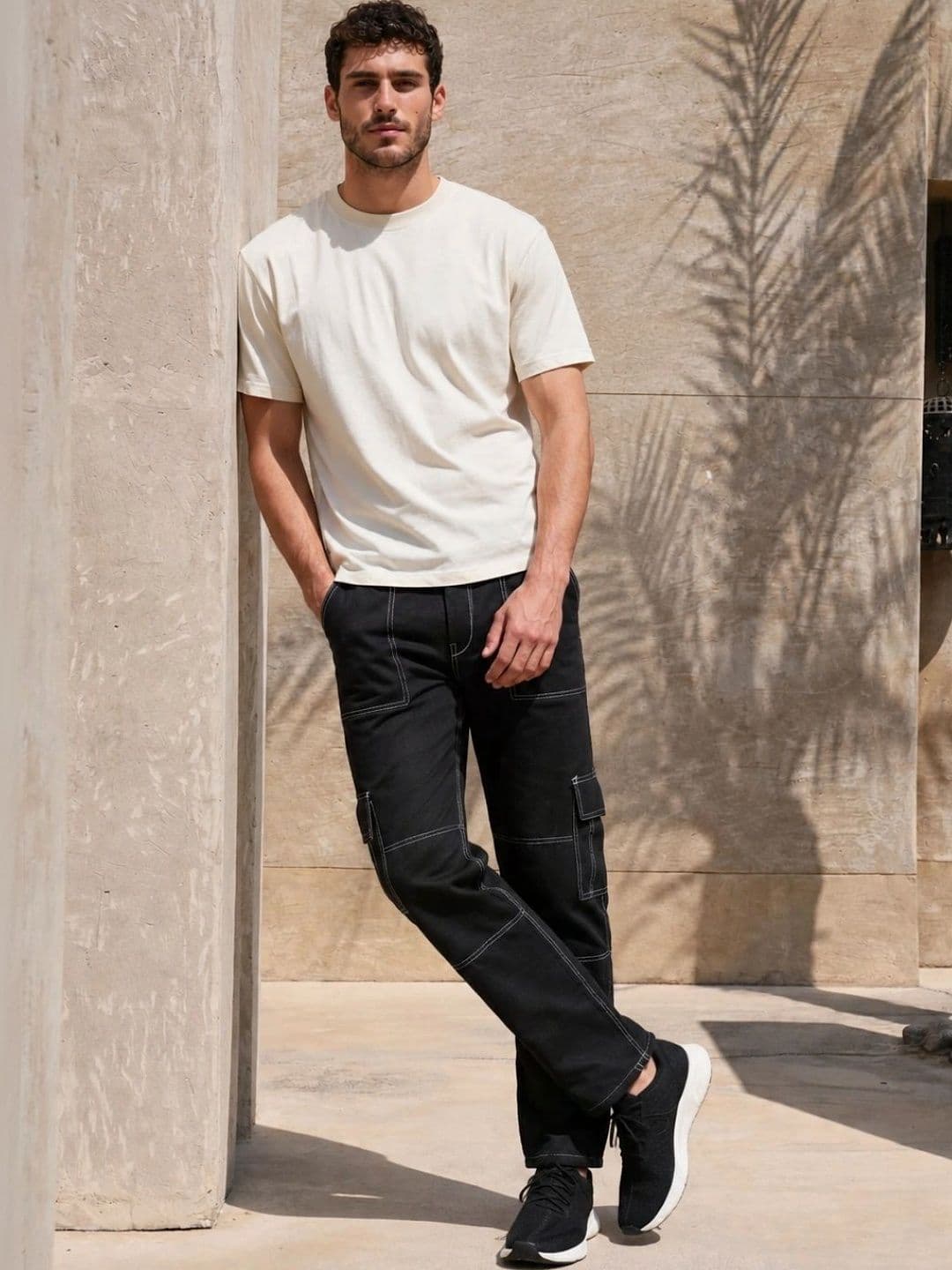 SZN Men Classic Easy Wash Trousers thumbnail 2