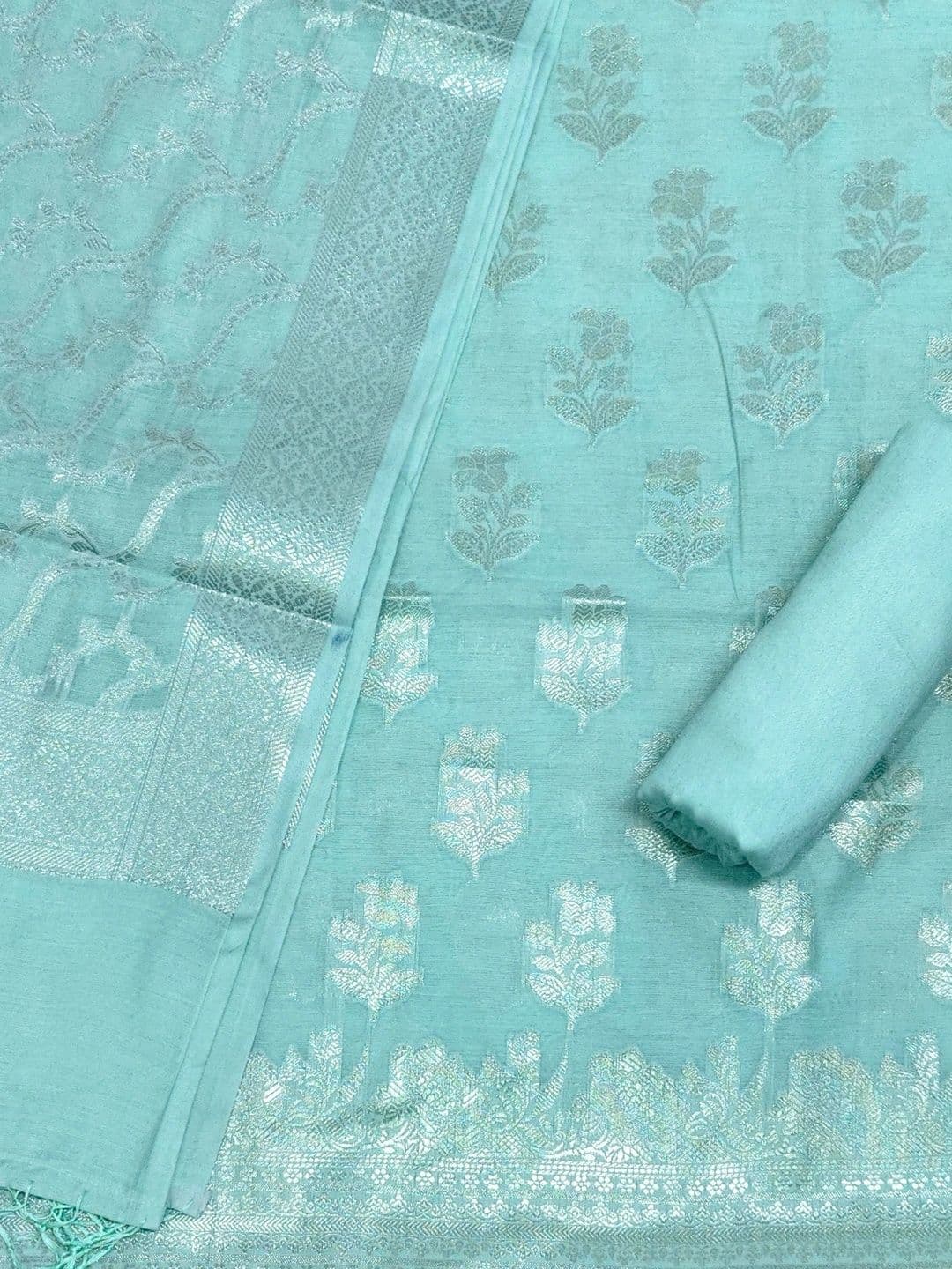 Naveera Unstitched Dress Material - view 1
