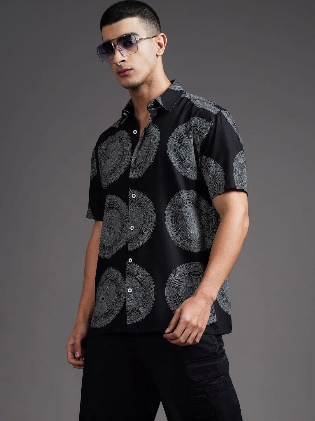 PAUL STREET Men Relaxed Printed Casual Shirt thumbnail 3