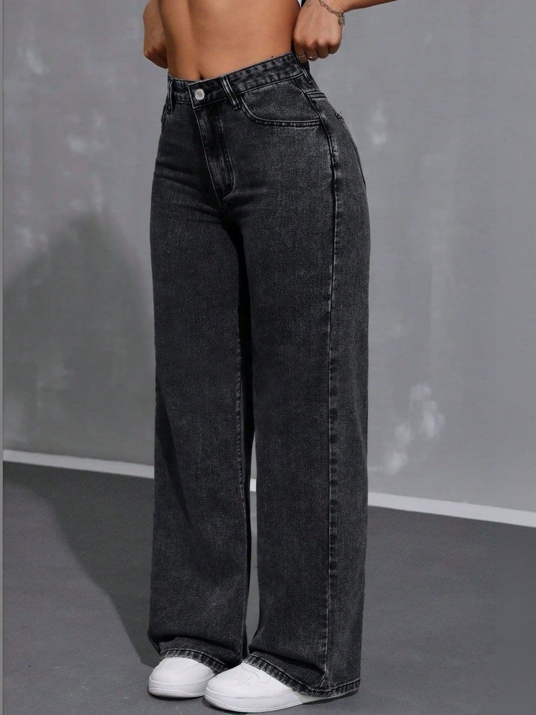DENIMLOOK Women High-Rise Baggy Jeans thumbnail 3