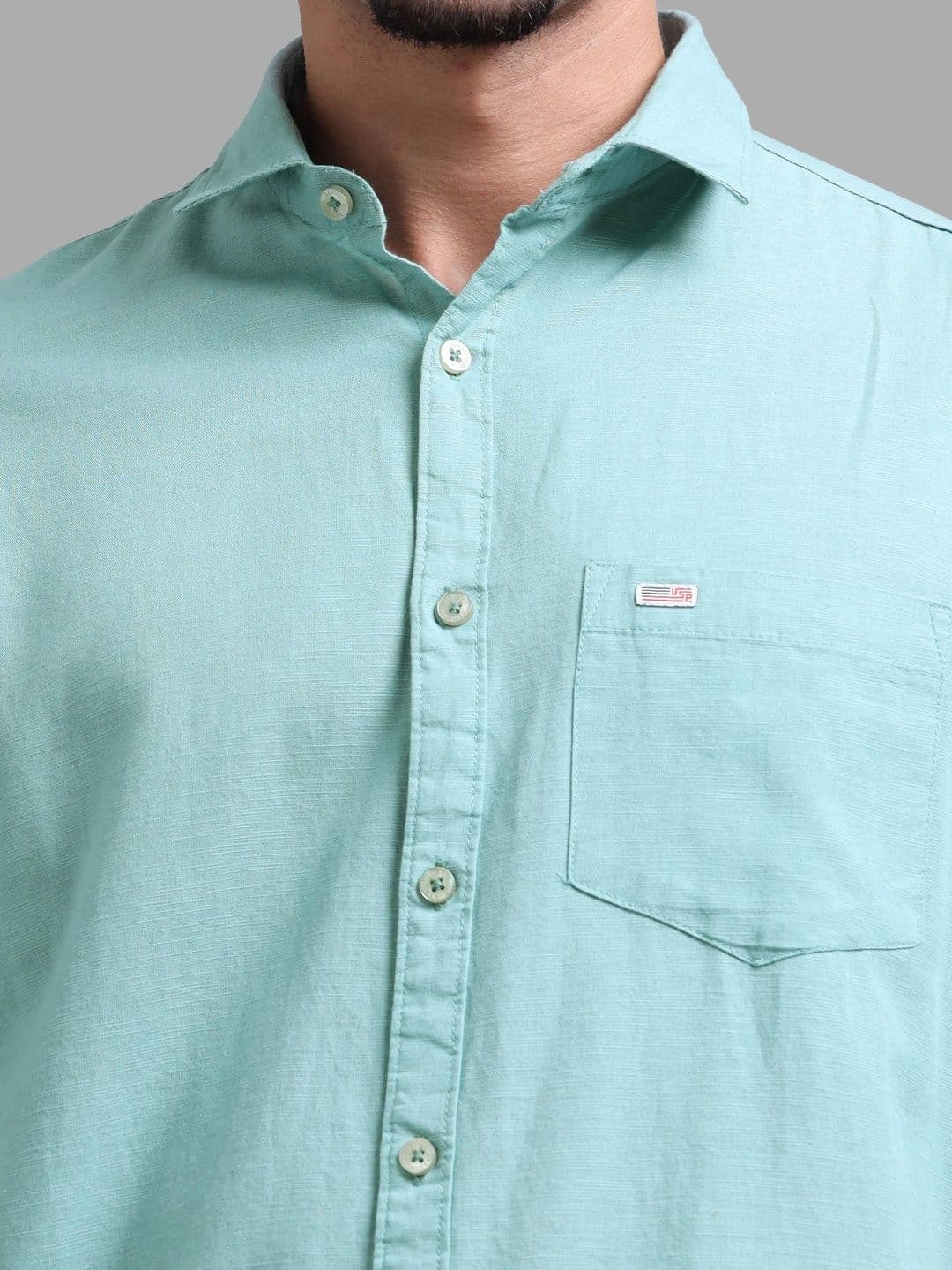 U.S. PITCHERS Men Modern Slim Fit Casual Shirt thumbnail 3
