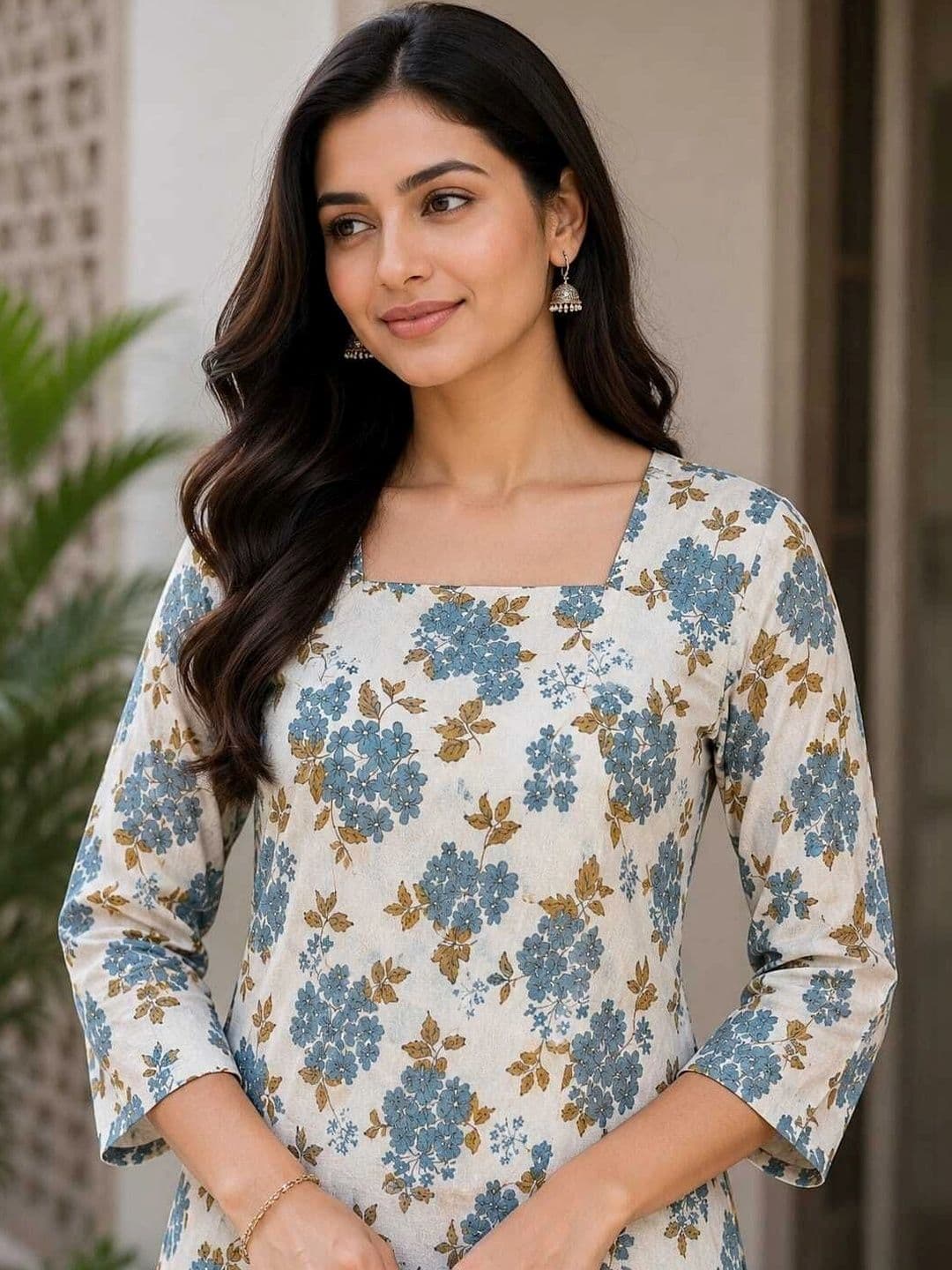 Il filo Women Floral Printed Floral Kurta thumbnail 5