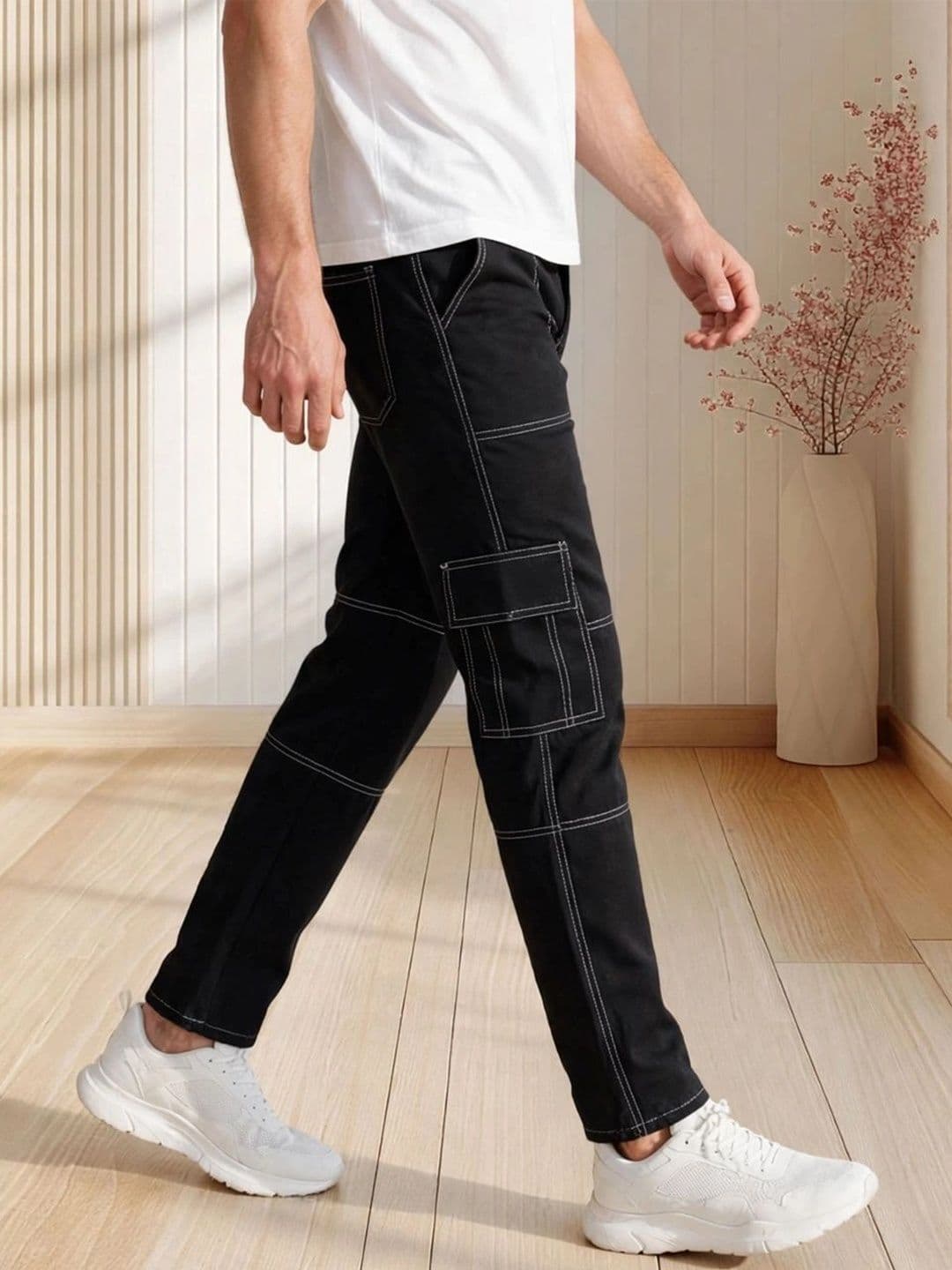 COMFITS Men Classic Regular Fit Mid-Rise Stretchable Jeans thumbnail 5