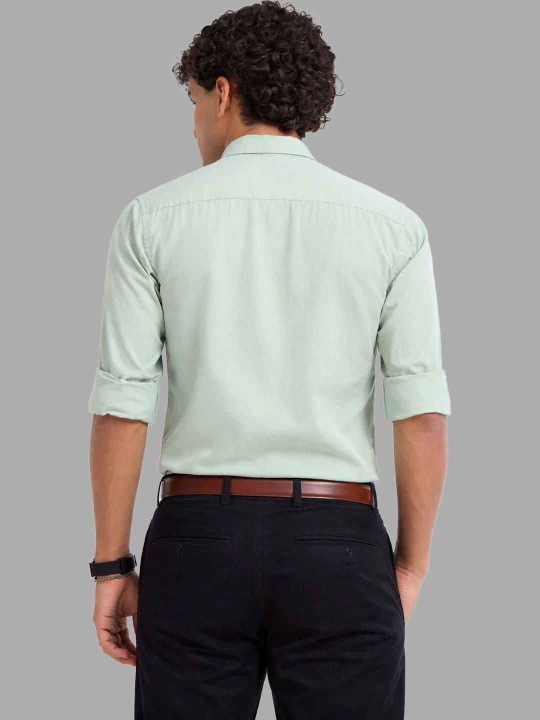 U.S. PITCHERS Men Modern Slim Fit Casual Shirt thumbnail 3